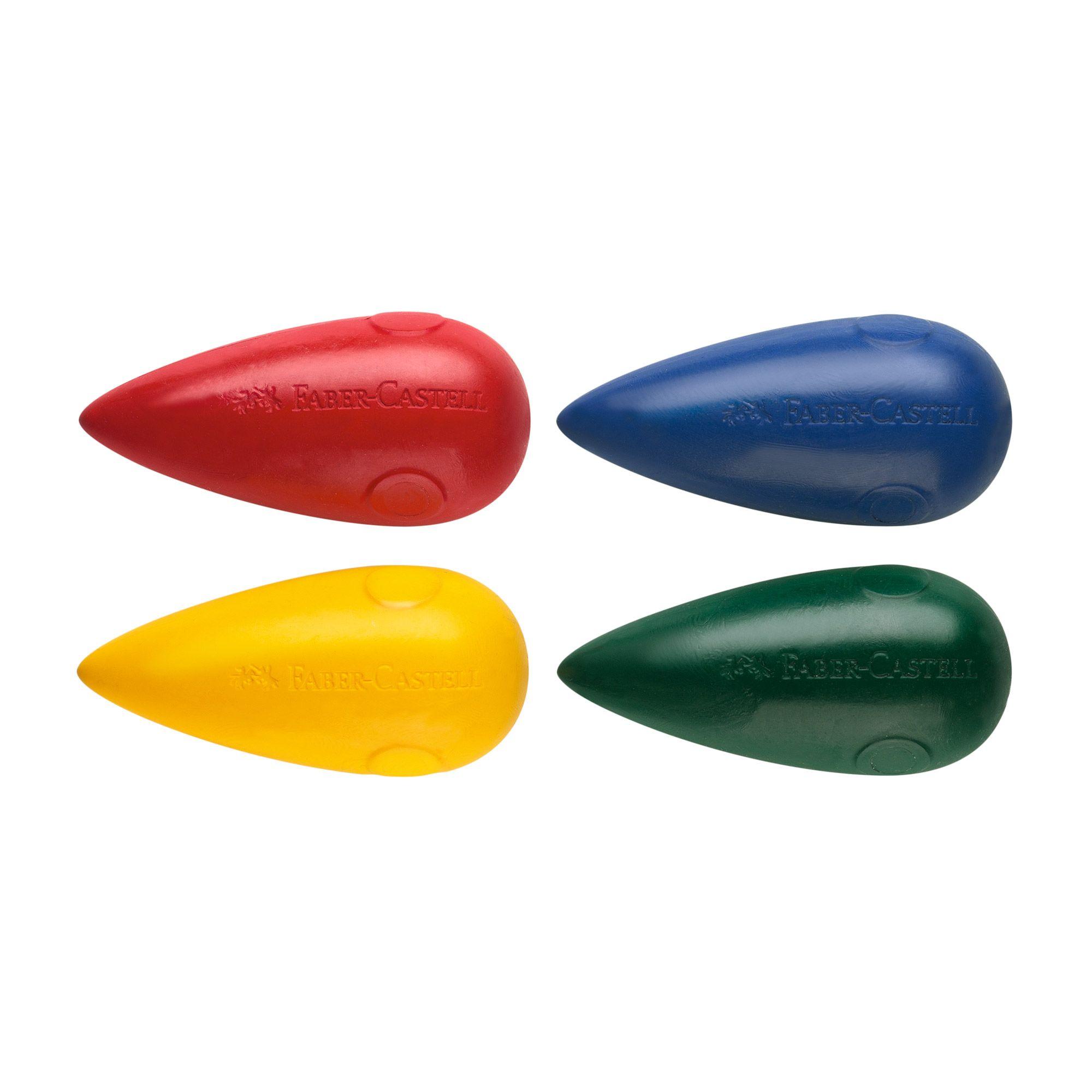 Crayón Ergonómico Gota Little Creatives Faber-Castell x4 und-3