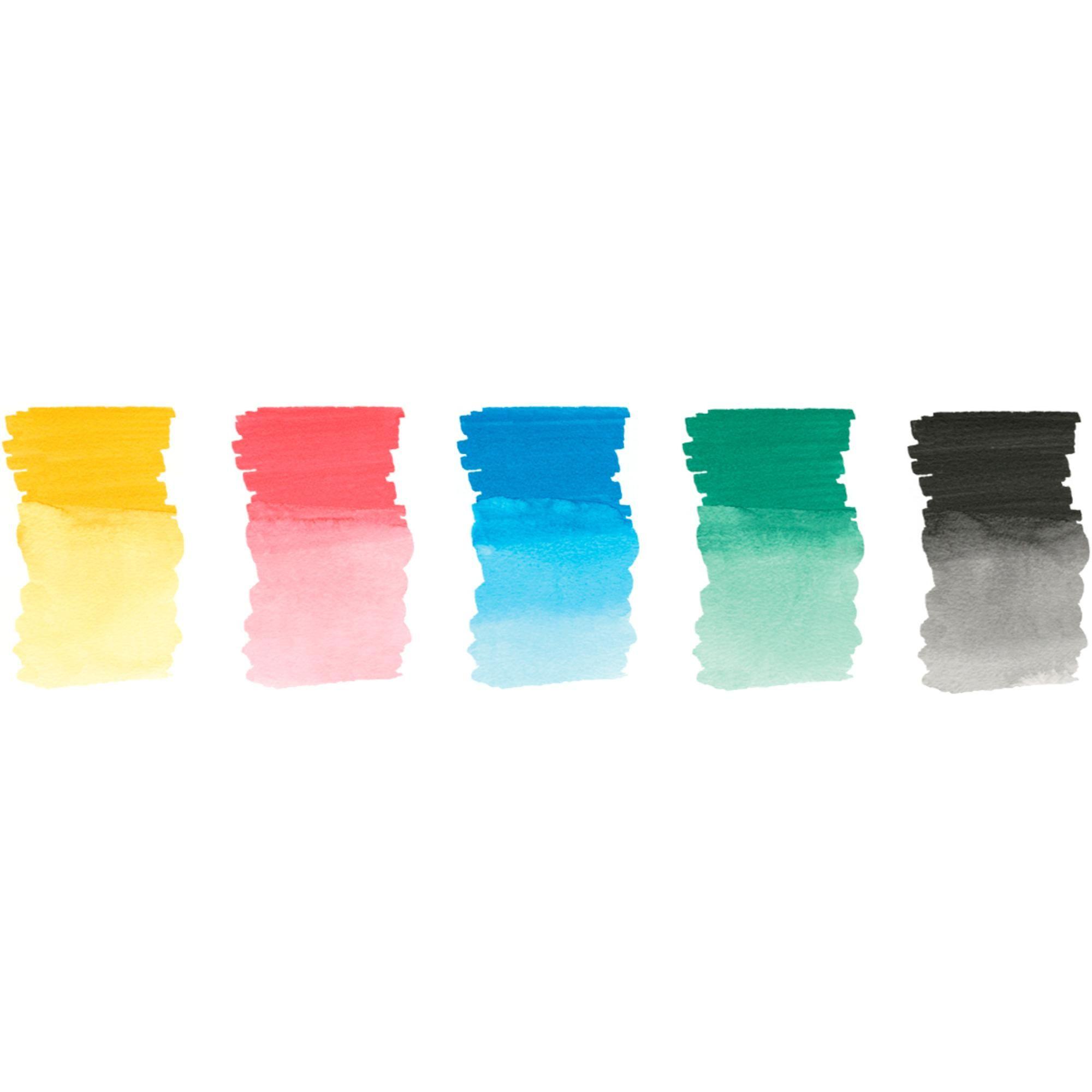 Marcadores Acuarelables A.Dürer Faber-Castell x5 Colores-3