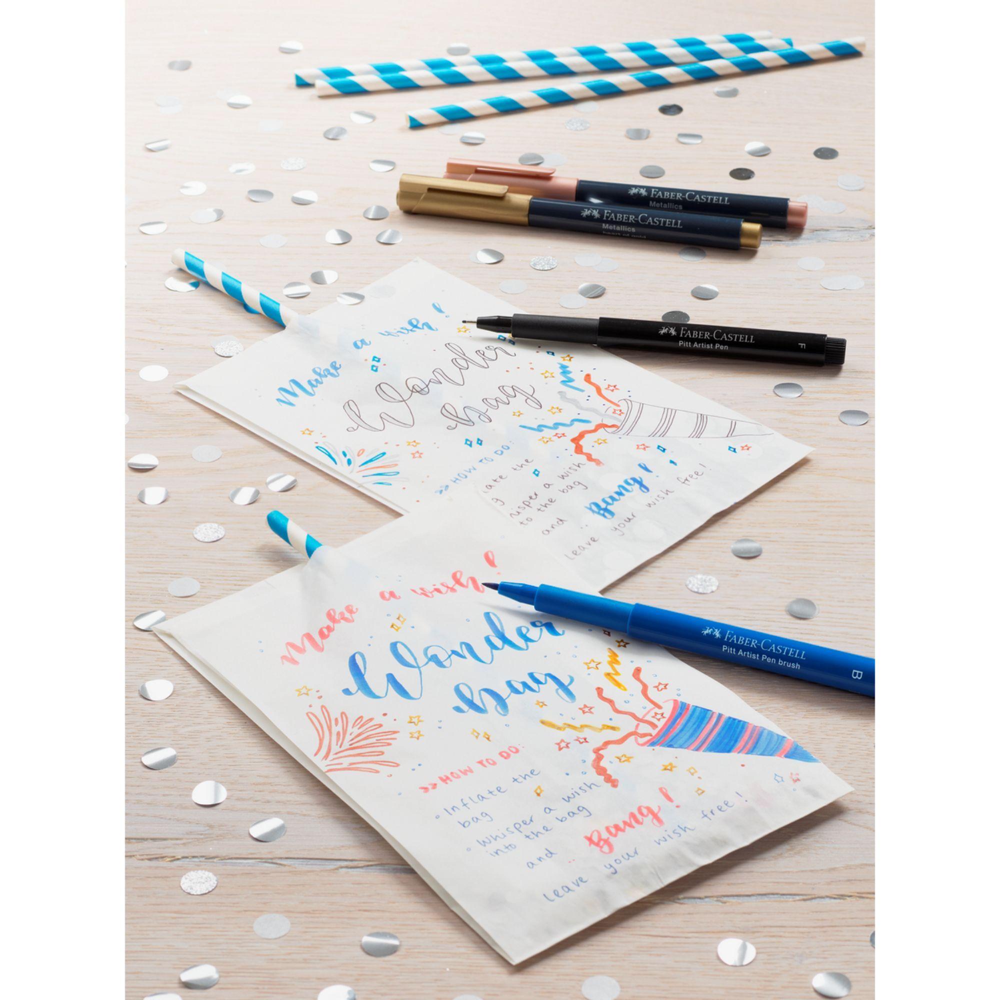 Marcadores Metalicos Faber-Castell x6 Colores-6