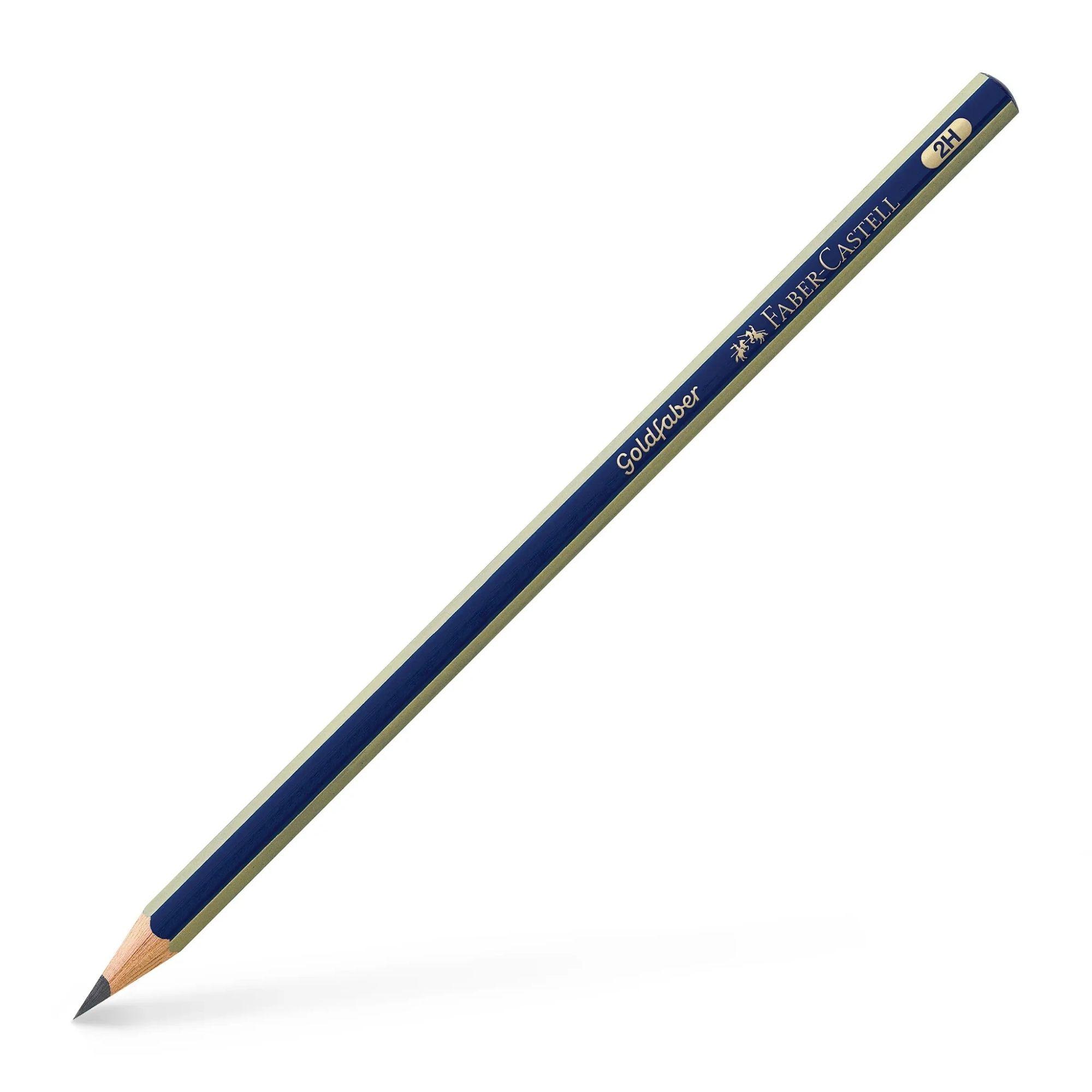 Lápiz grafito Goldfaber Faber-Castell 1221 2H x2 BC-1