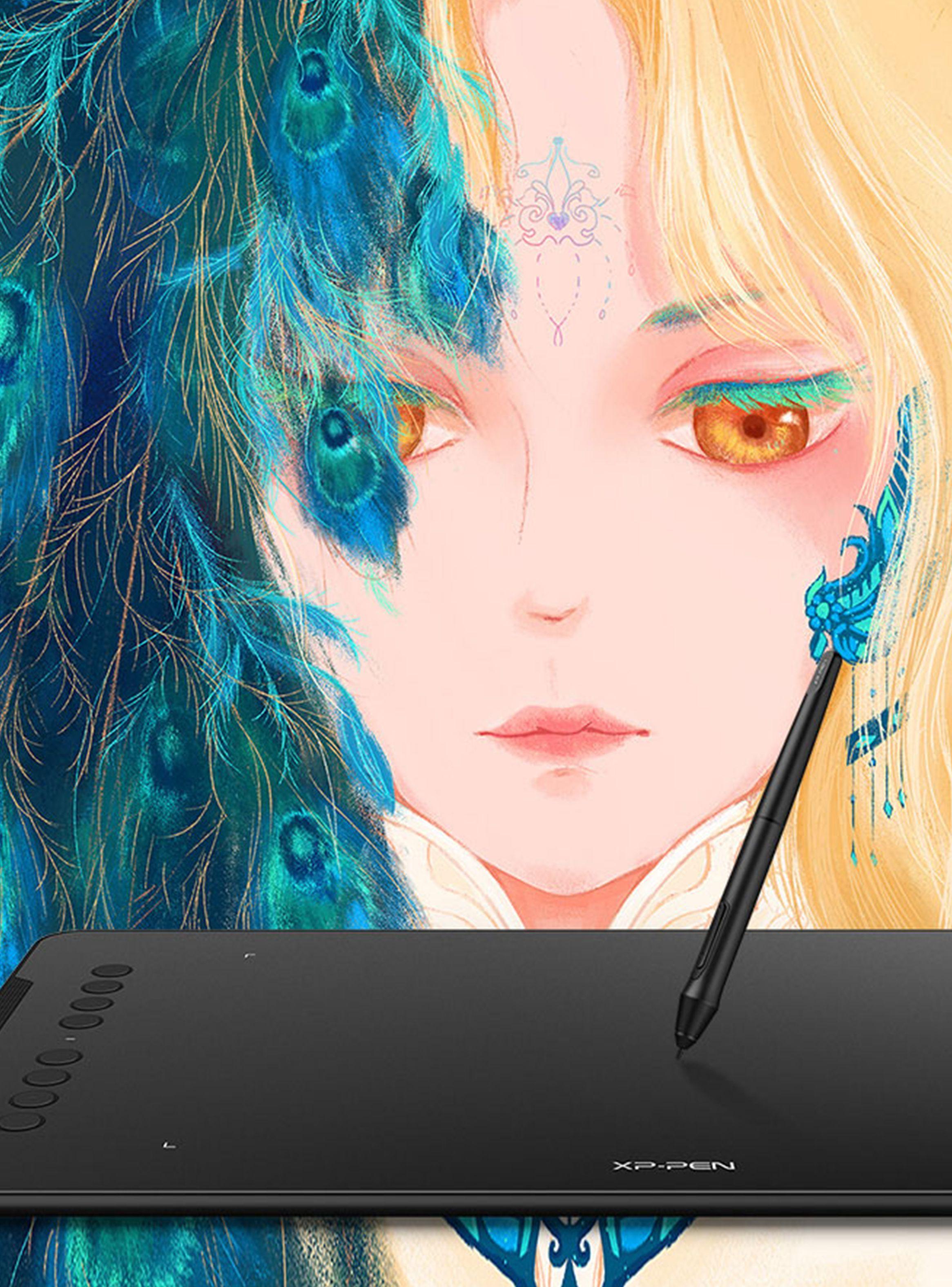 Tableta Gráfica Digitalizadora Xp Pen Deco 01 V2 Negro Usb-1