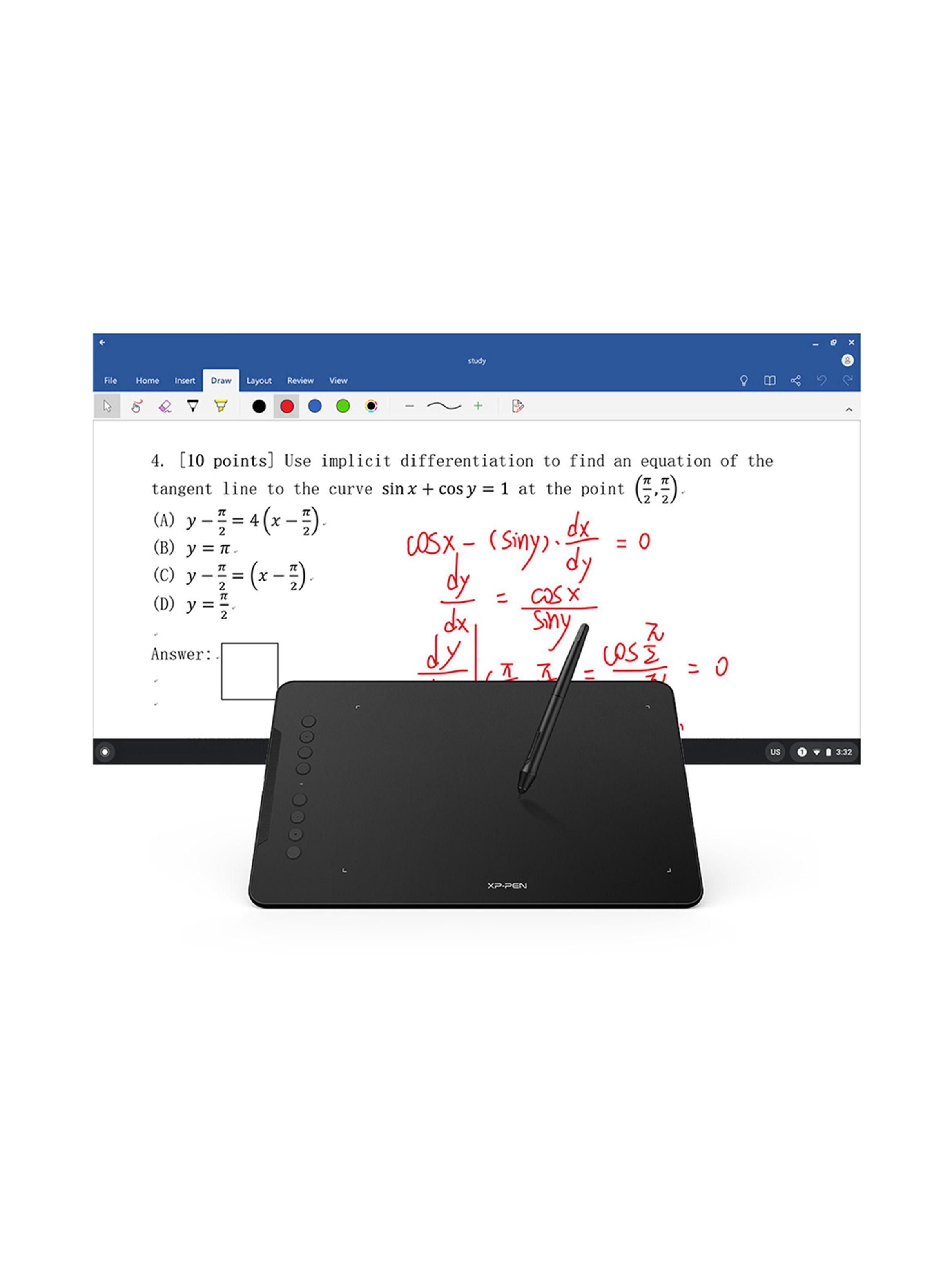 Tableta Gráfica Digitalizadora Xp Pen Deco 01 V2 Negro Usb-2