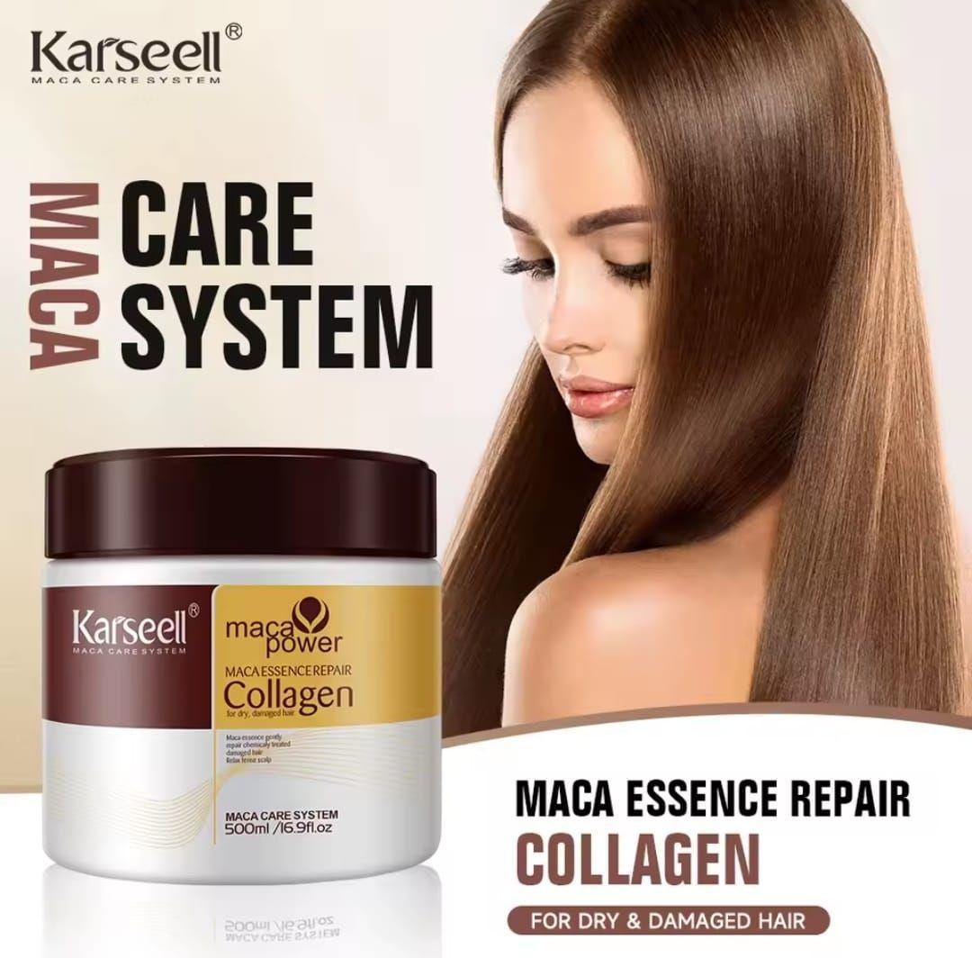 Karseell Mascarilla Capilar Con Colágeno Maca Power 500 Ml-1