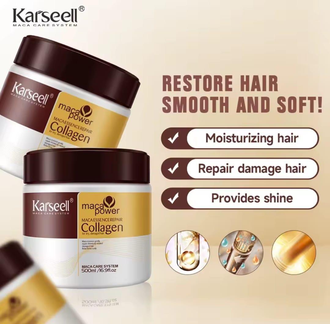 Karseell Mascarilla Capilar Con Colágeno Maca Power 500 Ml-2