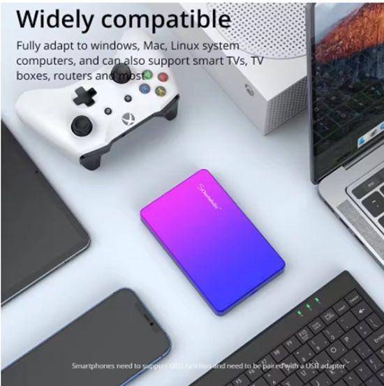 Disco Duro Externo HDD Portable 1TB Sonambulist Color Morado-2