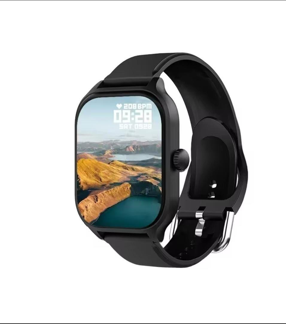 Smartwatch H9 Reloj Inteligente Color Negro-0