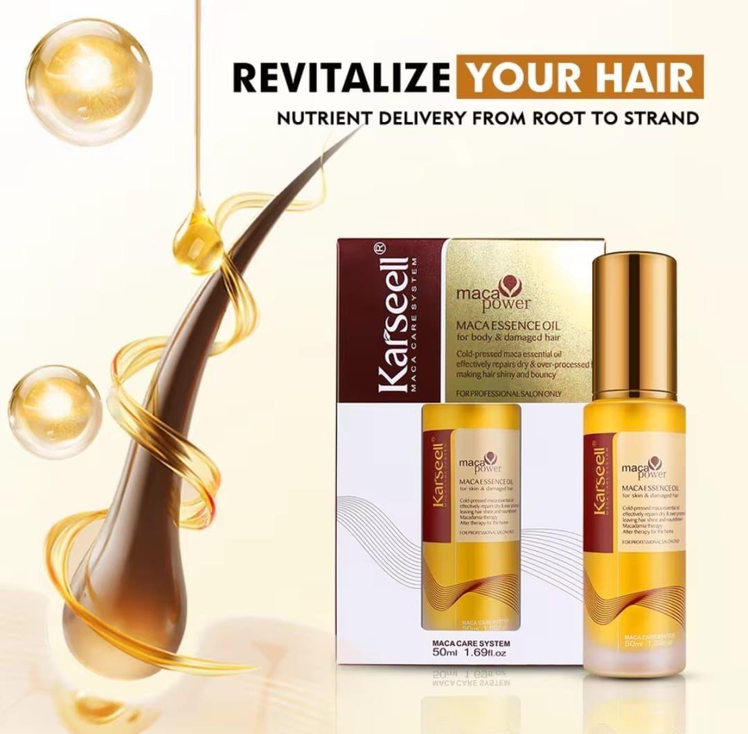 Karseell Aceite Capilar con Argan Maca Power 50 ml-2