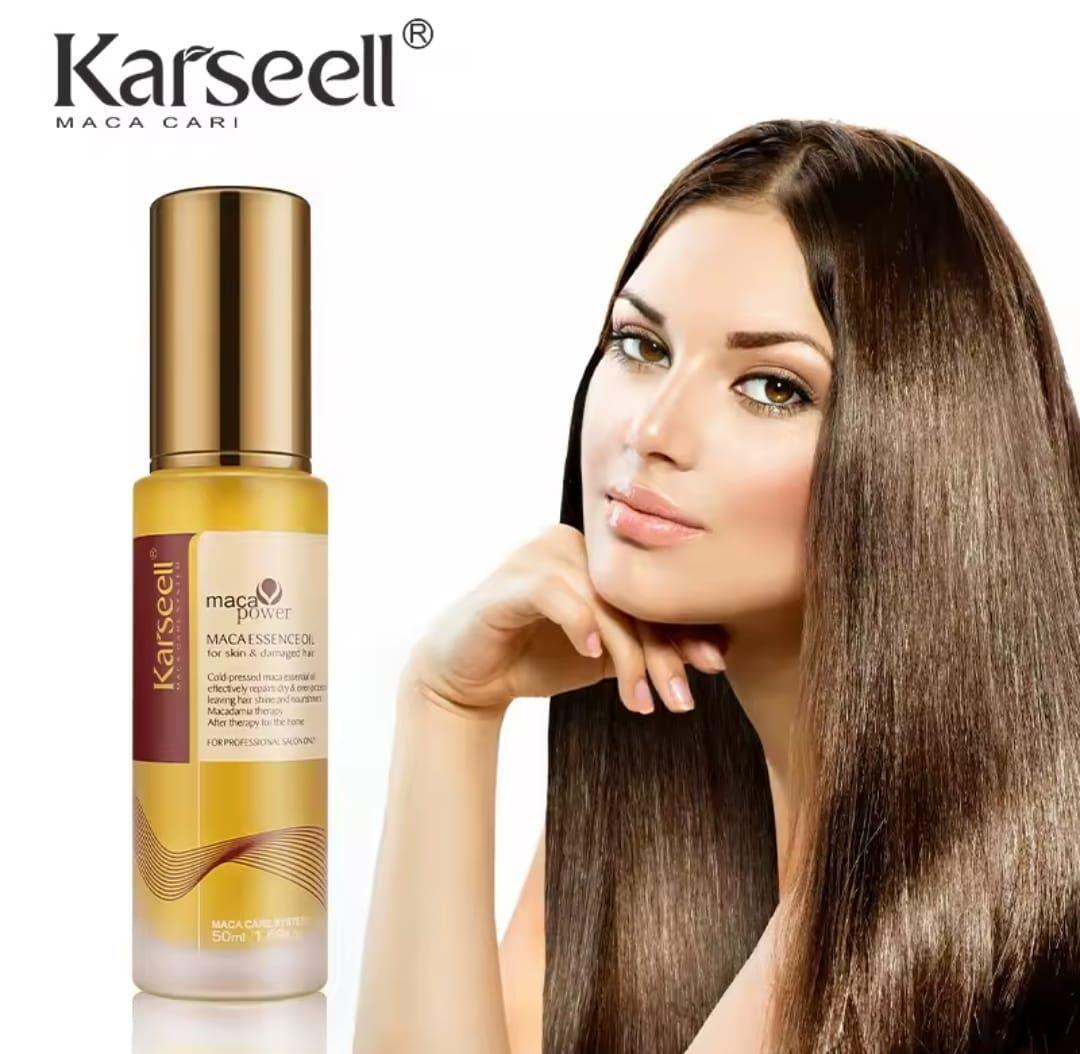 Karseell Aceite Capilar con Argan Maca Power 50 ml-3