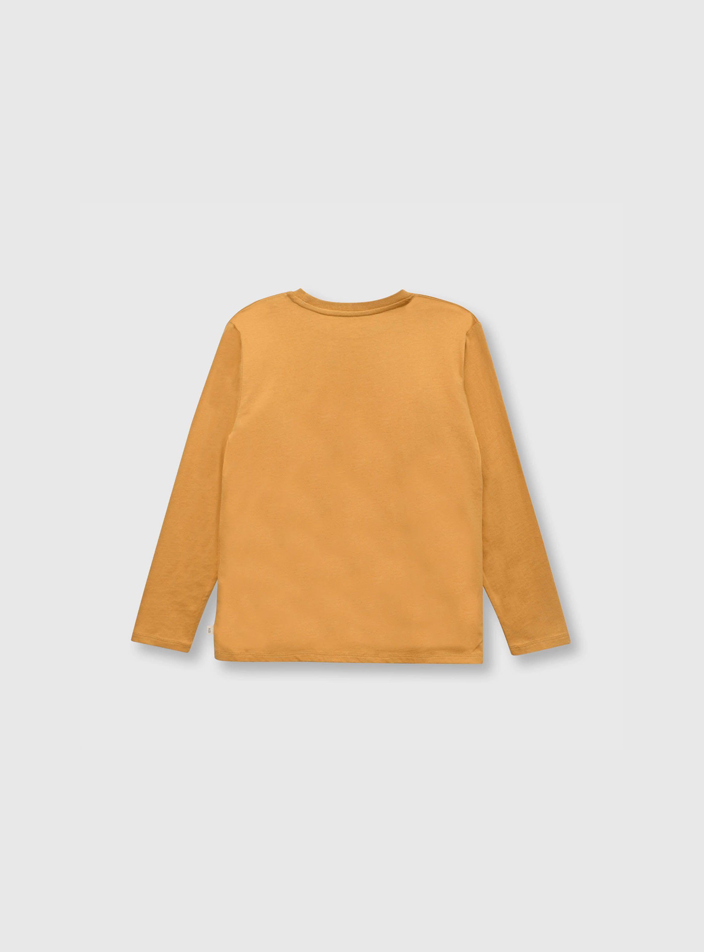 Polera De Niño Urbana Amarillo (2 A 12 Años) Colloky-1