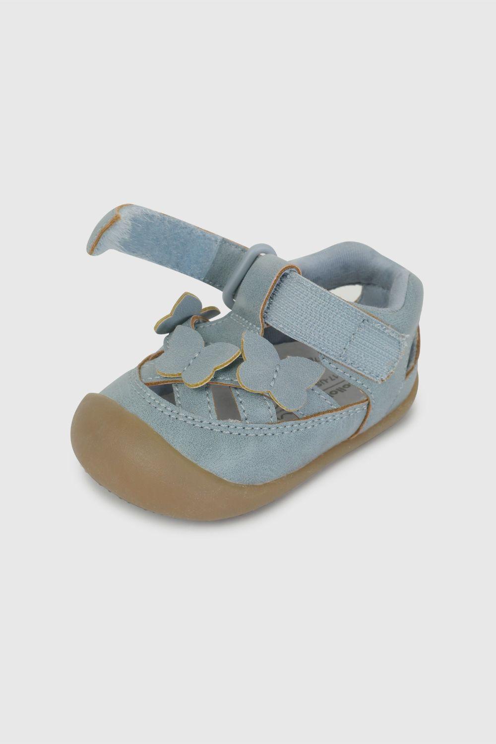 Sandalia Azul con Aplicaciones de Mariposas 23040250V26-5
