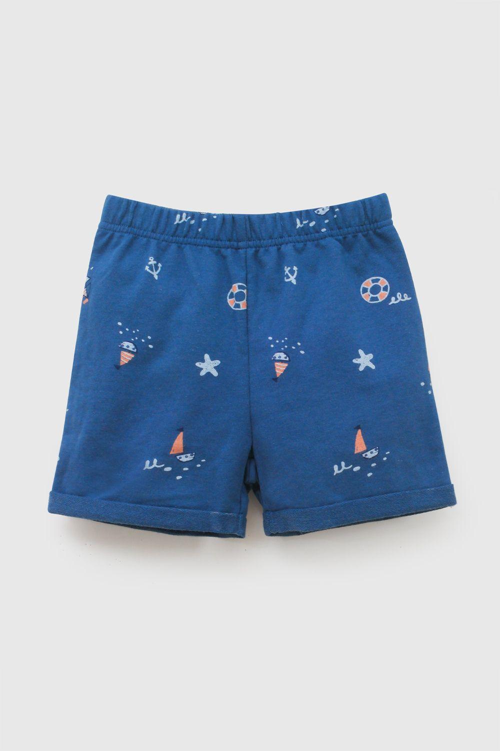 Conjunto Velero Celeste Niño 6/9M a 4-5A Colloky-3