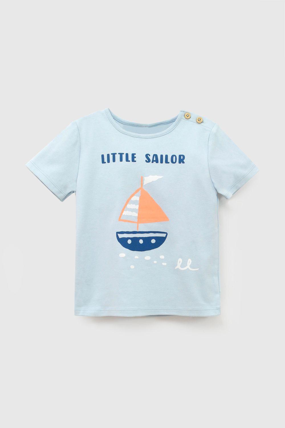 Conjunto Velero Celeste Niño 6/9M a 4-5A Colloky-2
