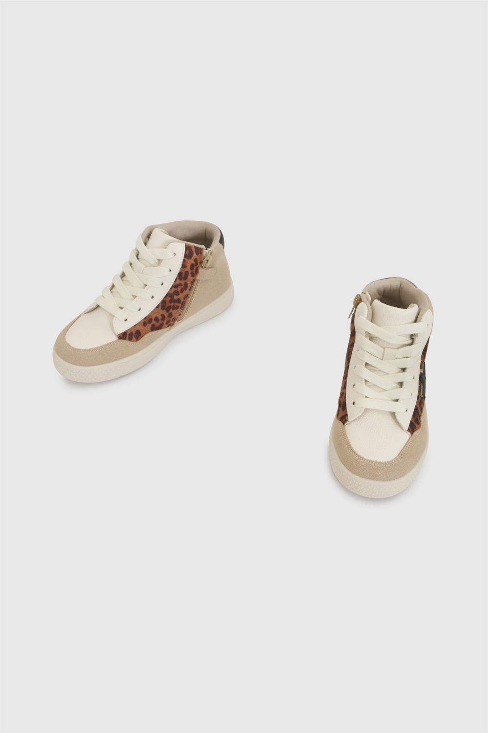 Zapatilla Niña Beige 8307 Colloky-4