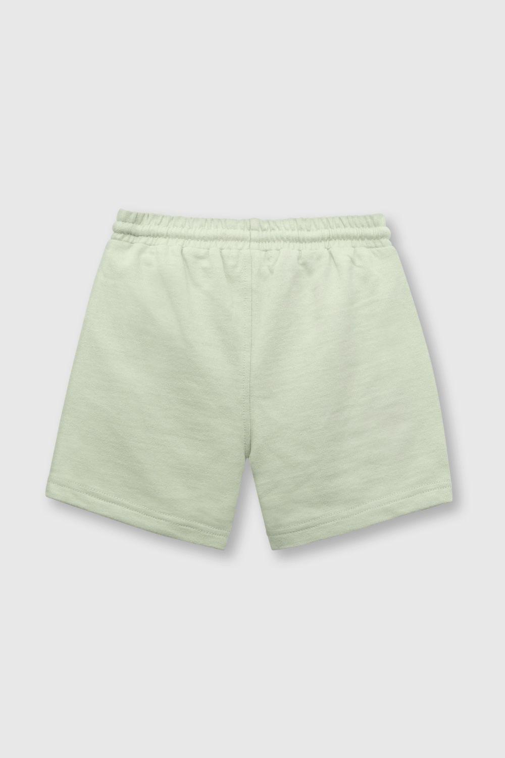 Bermuda de bebé niño liviano menta (3 a 36 meses)-1