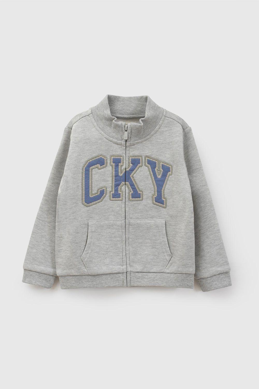 Polerón Niño Gris 7699 Colloky-0