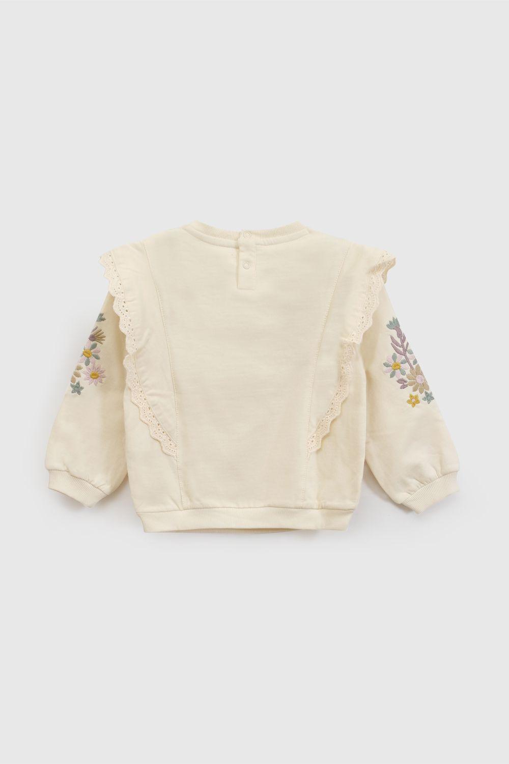 Polerón Niña Beige 7964 Colloky-1