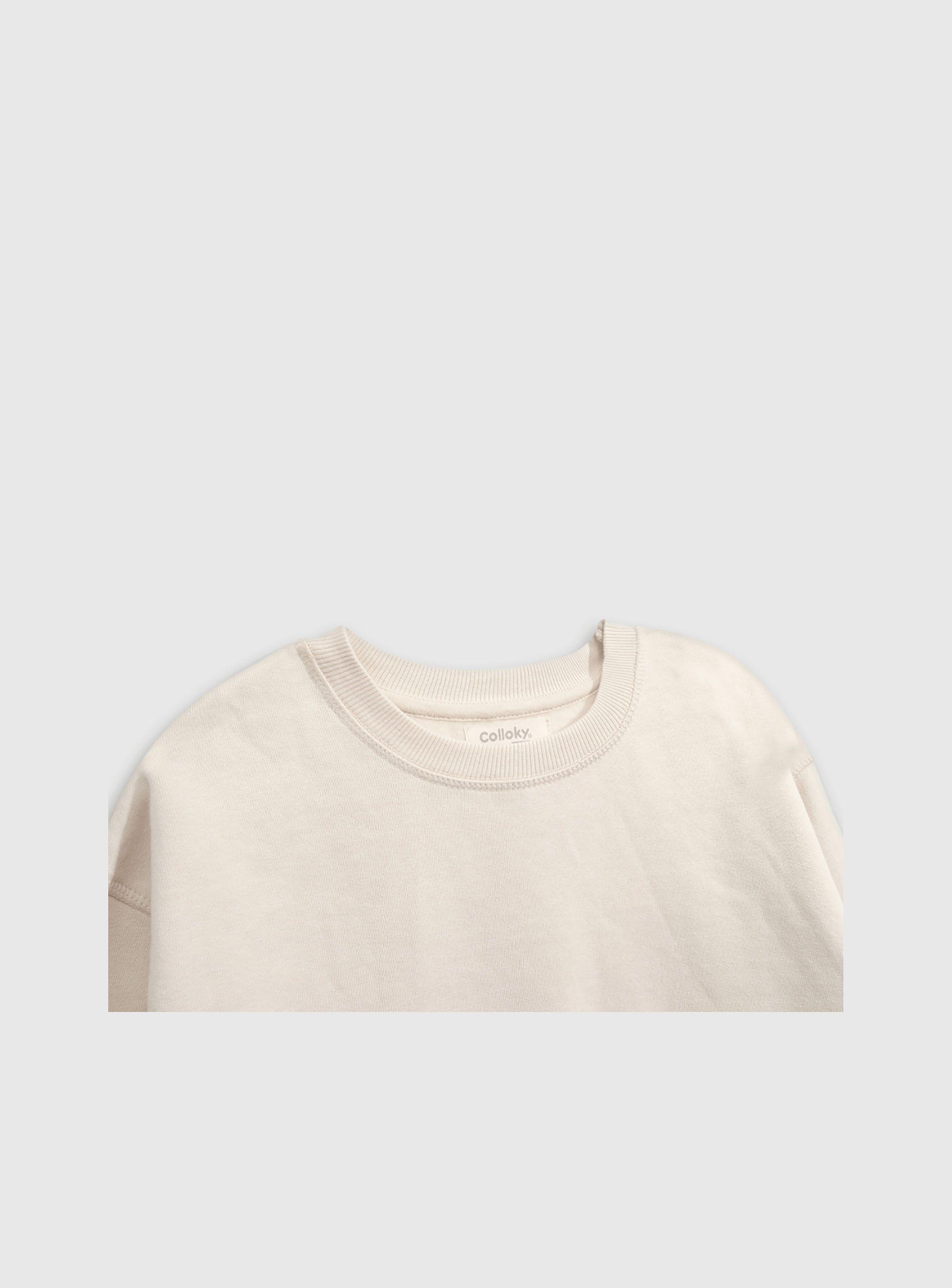 Poleron Niña Beige 49736 Colloky-3