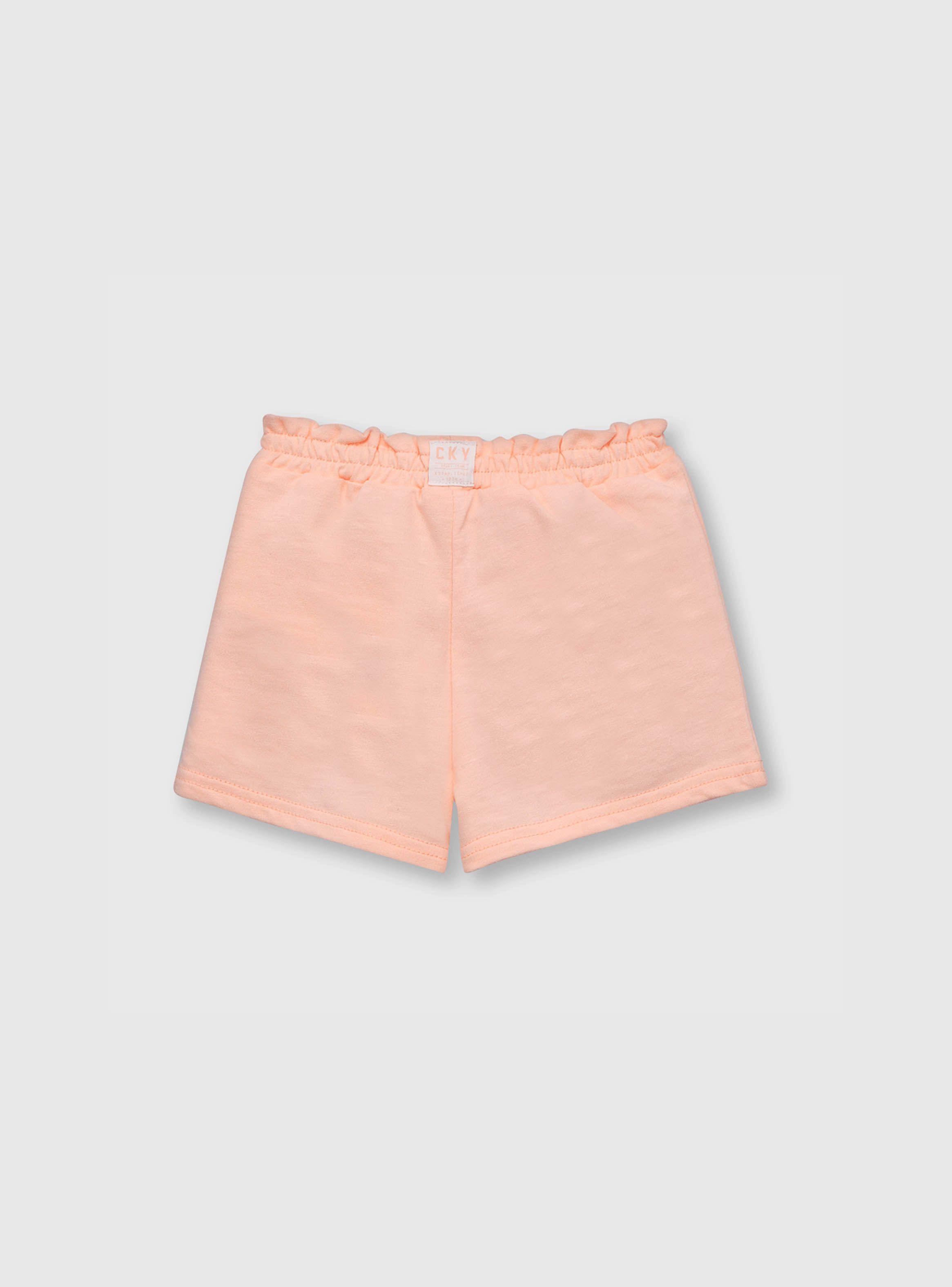 Short Bebe Niña Damasco (3 A 36 Meses) Colloky-1