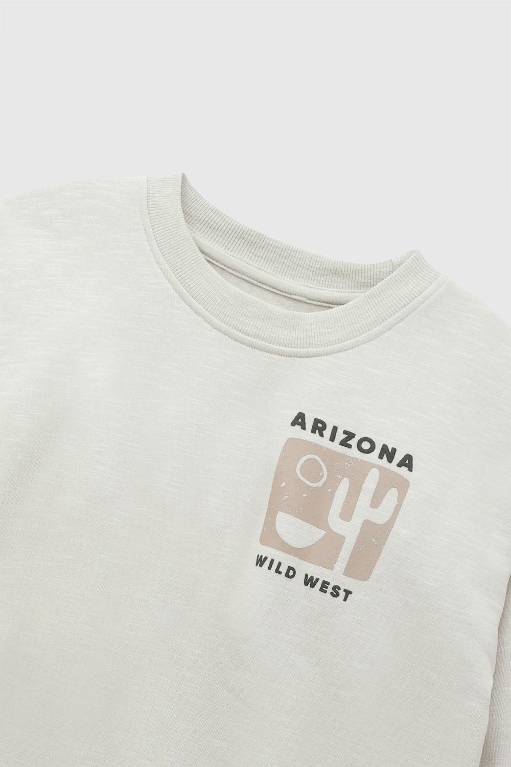 Poleron Arizona Crema Niño 3-4A a 12-13A Colloky-3