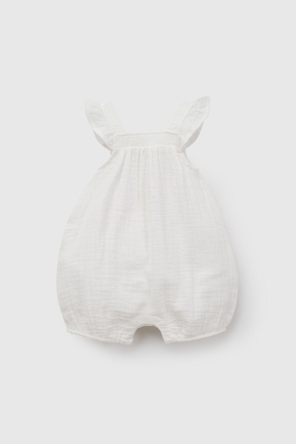 Bombacho Bambula Crema Niña 0-3M a 9-12M Colloky-0