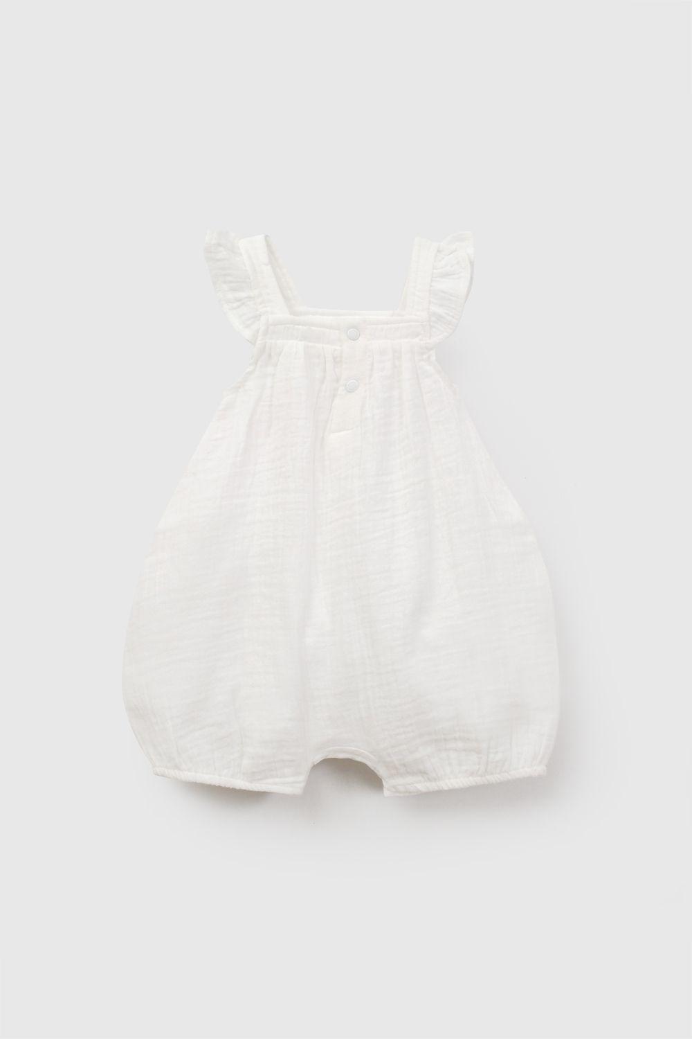 Bombacho Bambula Crema Niña 0-3M a 9-12M Colloky-2