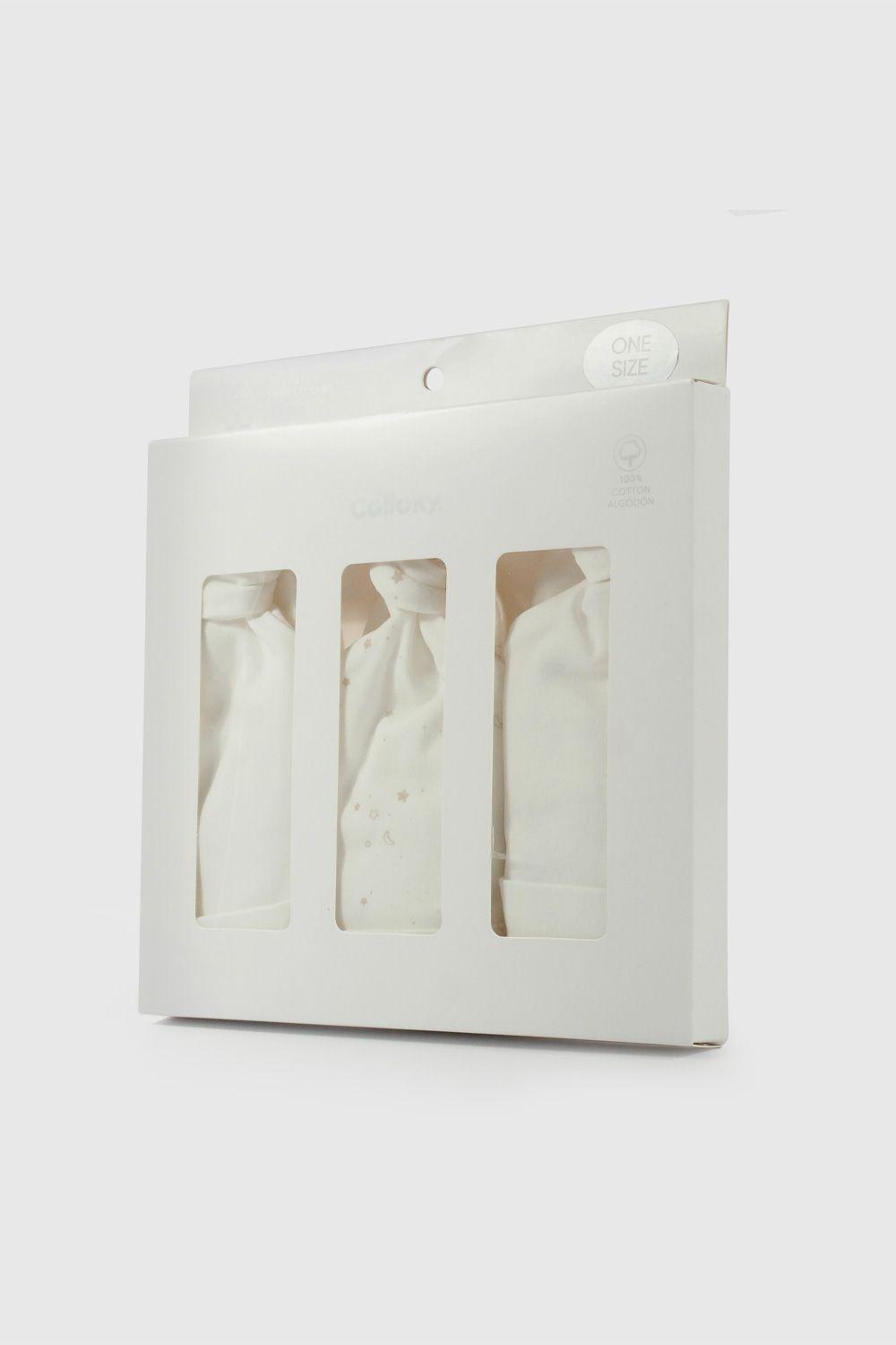 Pack Tres Gorro Y Tres Mitón De Bebé STGAU109V26-5