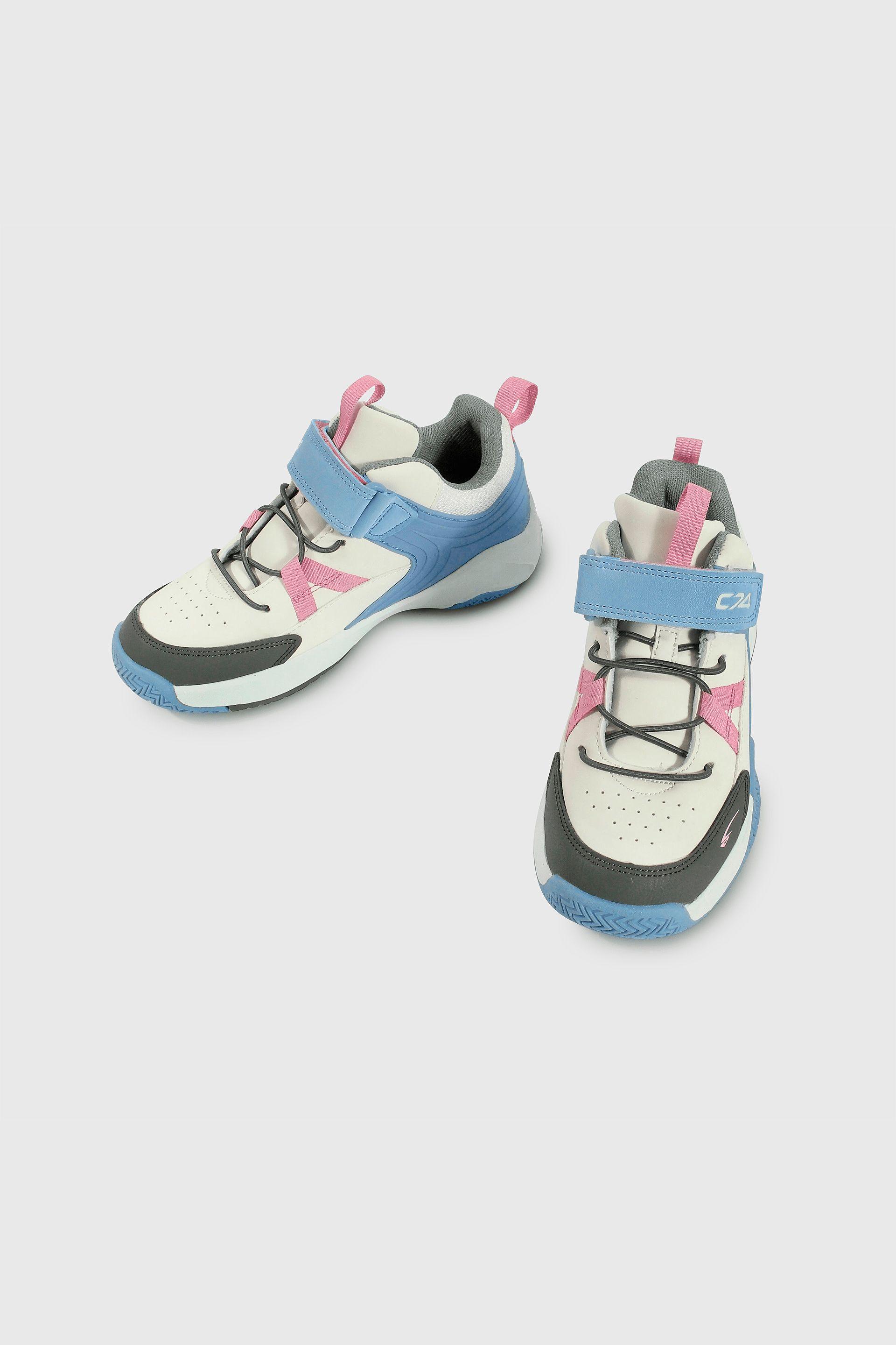 Zapatilla Basketball Blanca-3