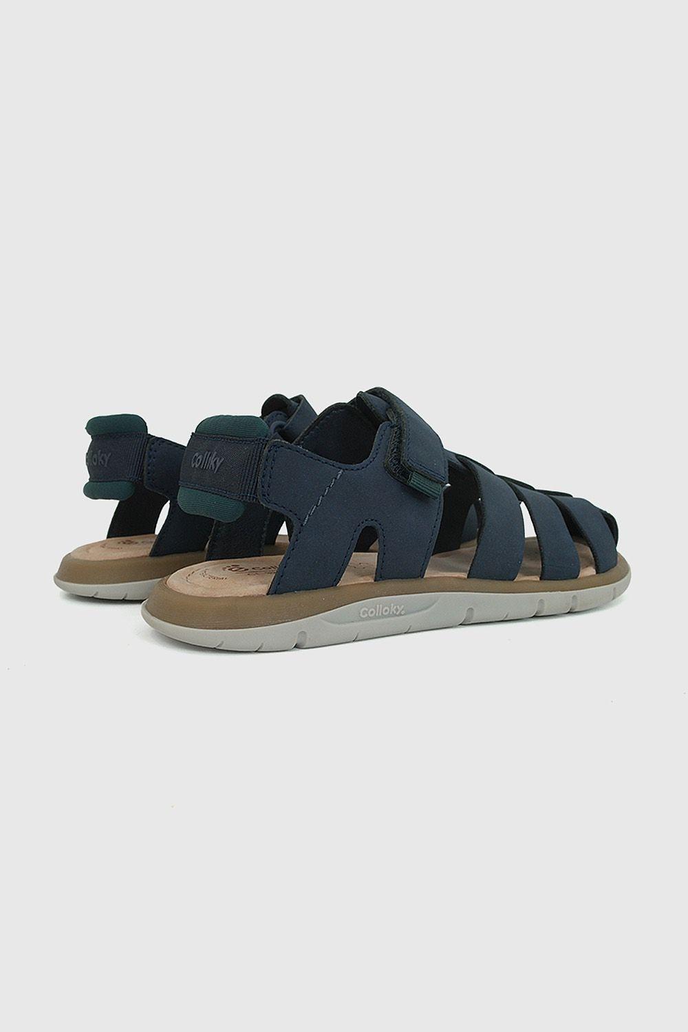 Sandalia Franciscana Azul Niño 28-33 Colloky-5