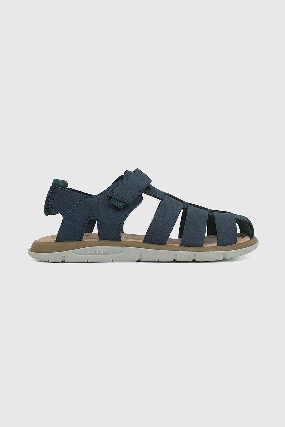 Sandalia Franciscana Azul Niño 28-33 Colloky-2