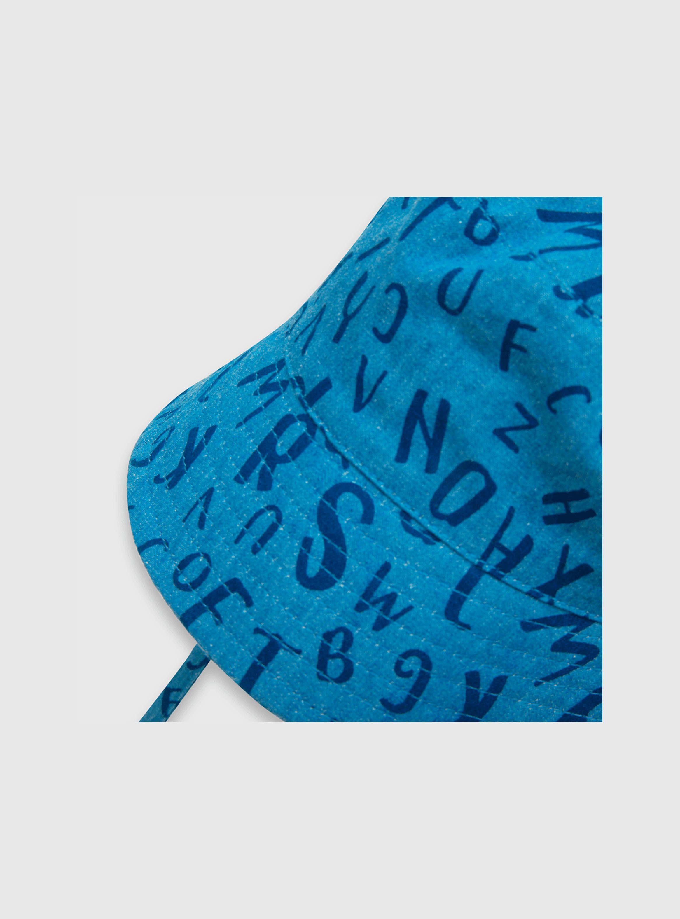 Sombrero Estampado Niño Azul (3 A 24 Meses) Colloky-1