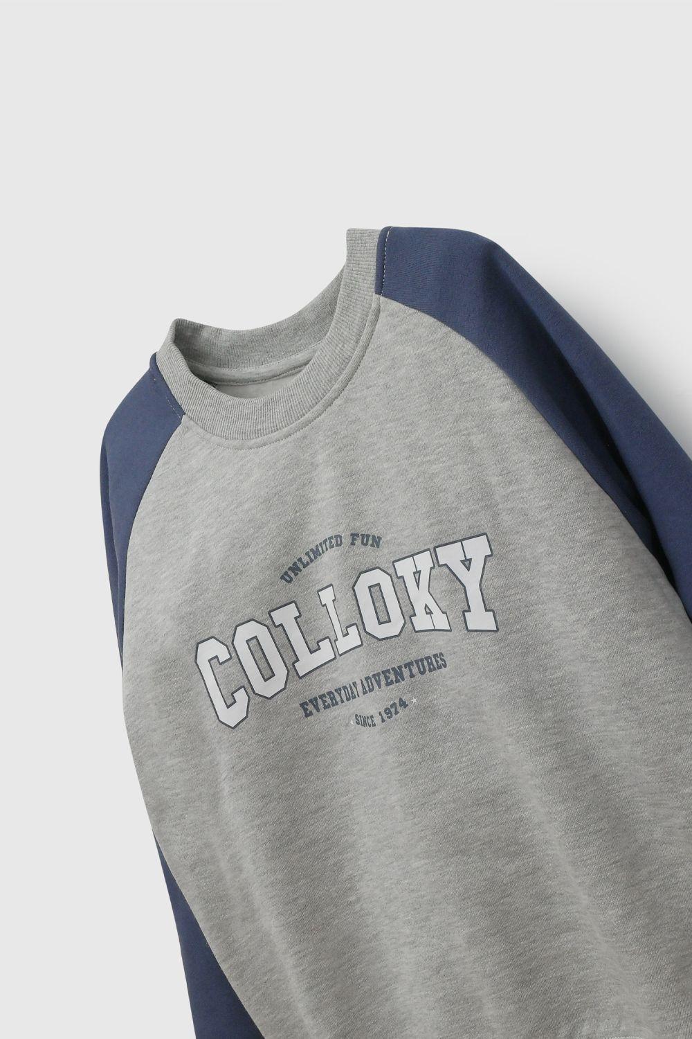 Polerón Azul Niño 7559 Colloky-2