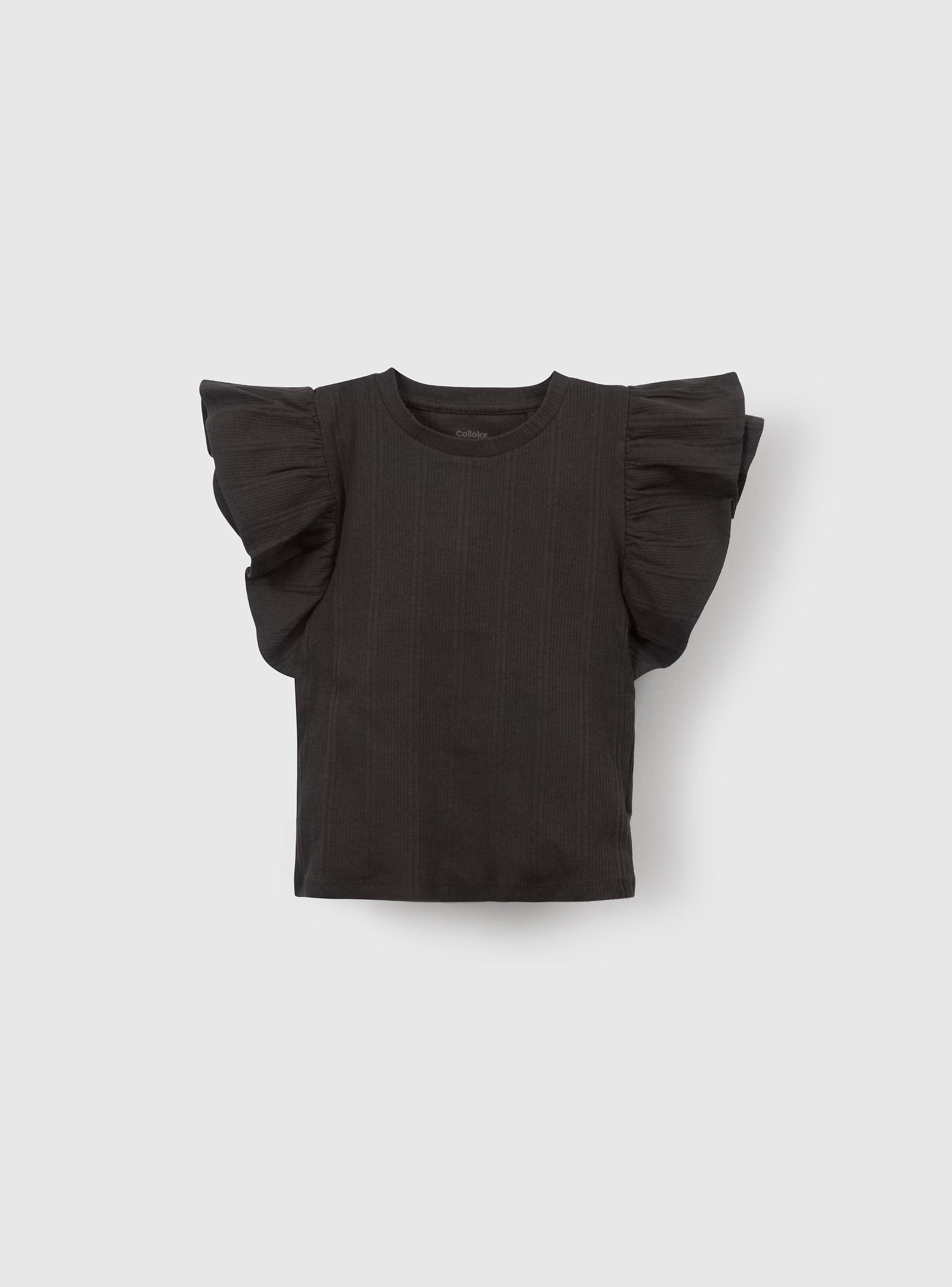 Polera Niña Negro 55721 Colloky-0