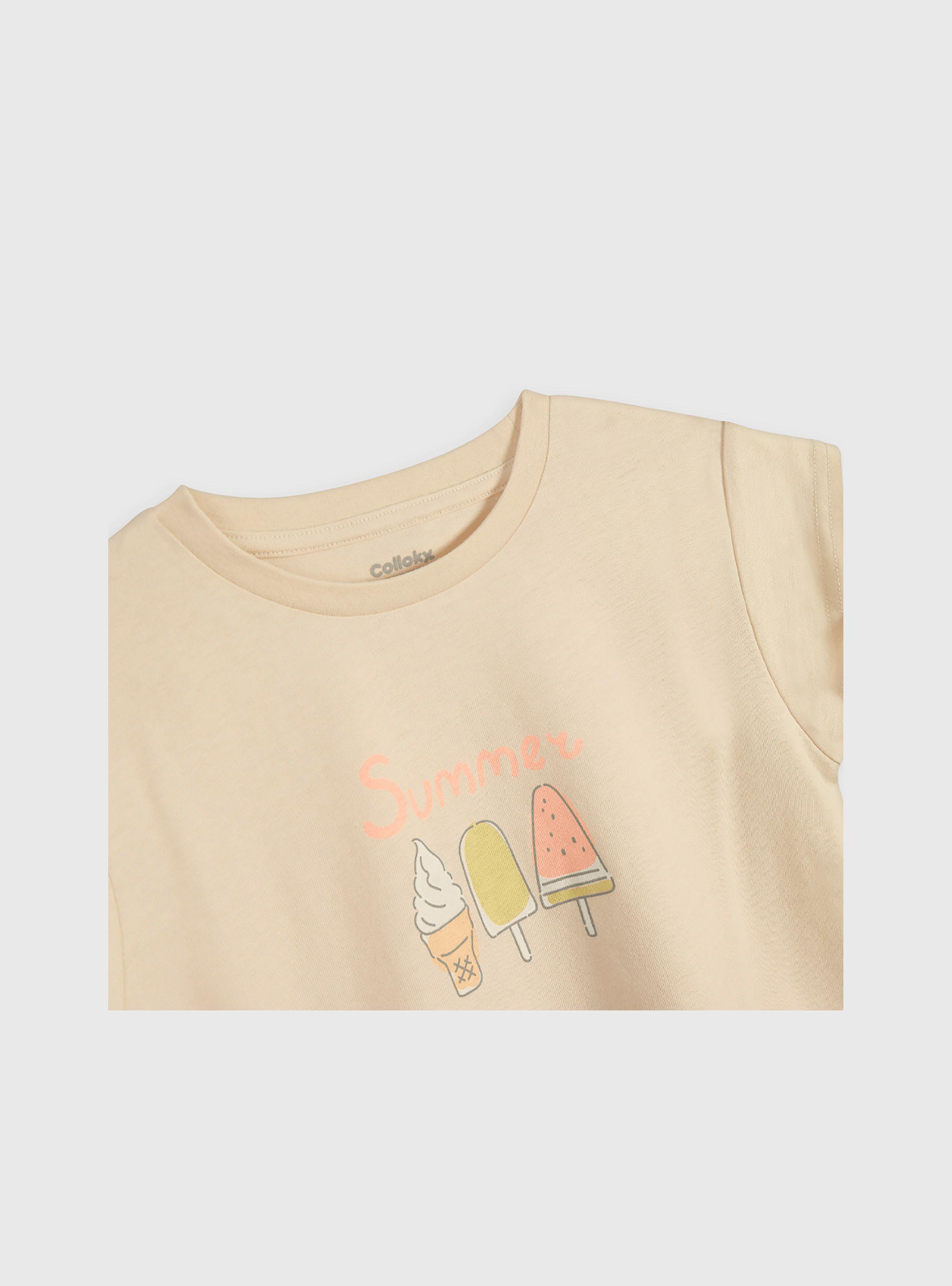 Pijama Niña Beige 56106 Colloky-3