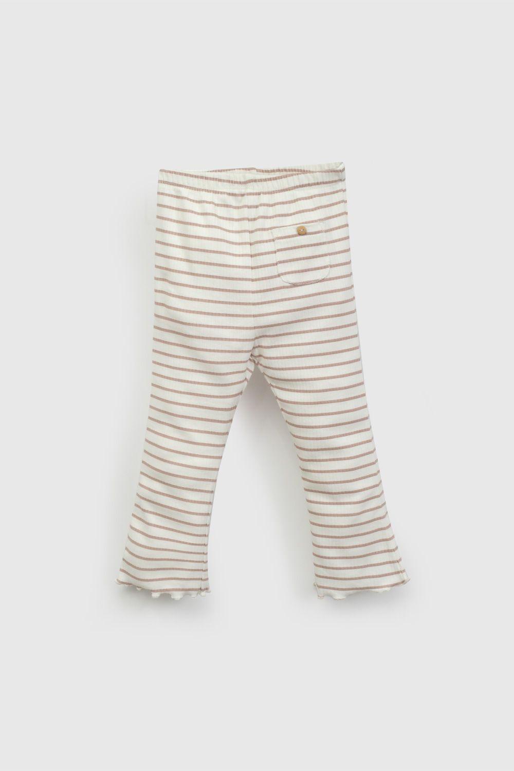 Pata Blanca Rayada De Niña PAPU1209V26-0