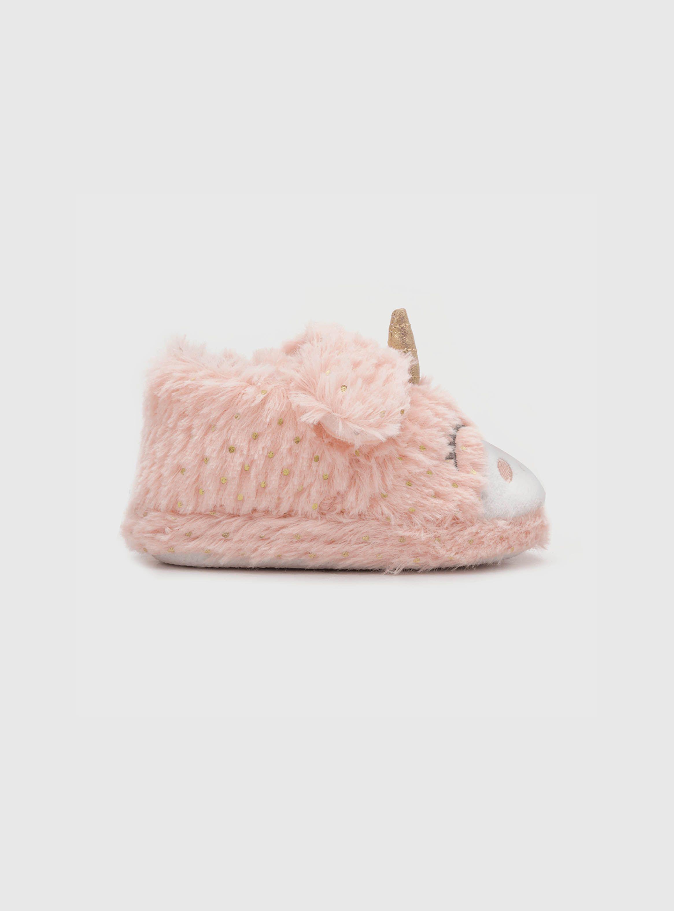 Pantufla Para Niña Rosado (21 A 27) Colloky-1