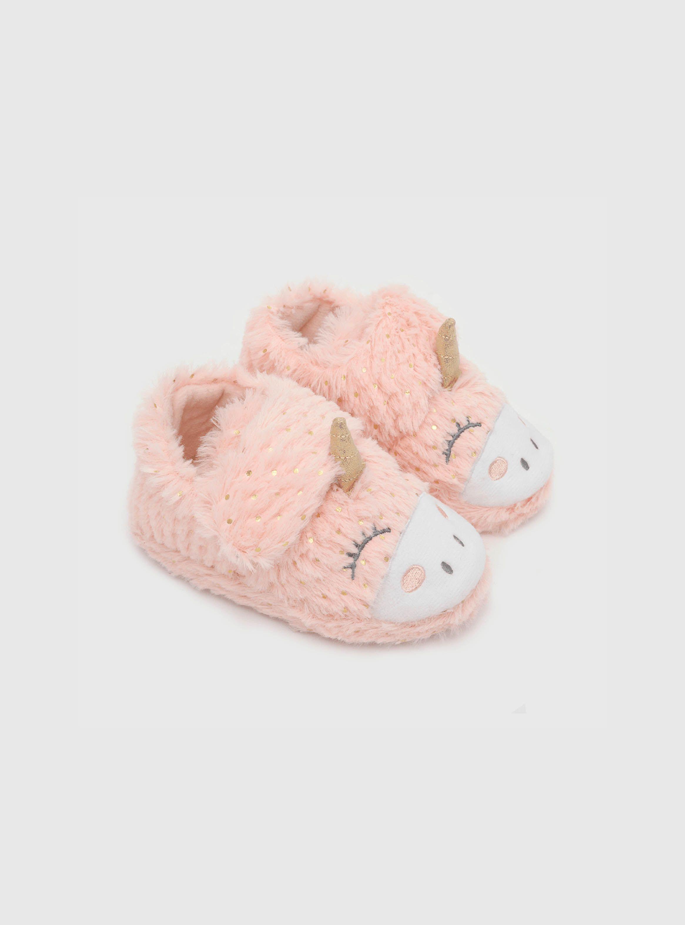 Pantufla Para Niña Rosado (21 A 27) Colloky-0
