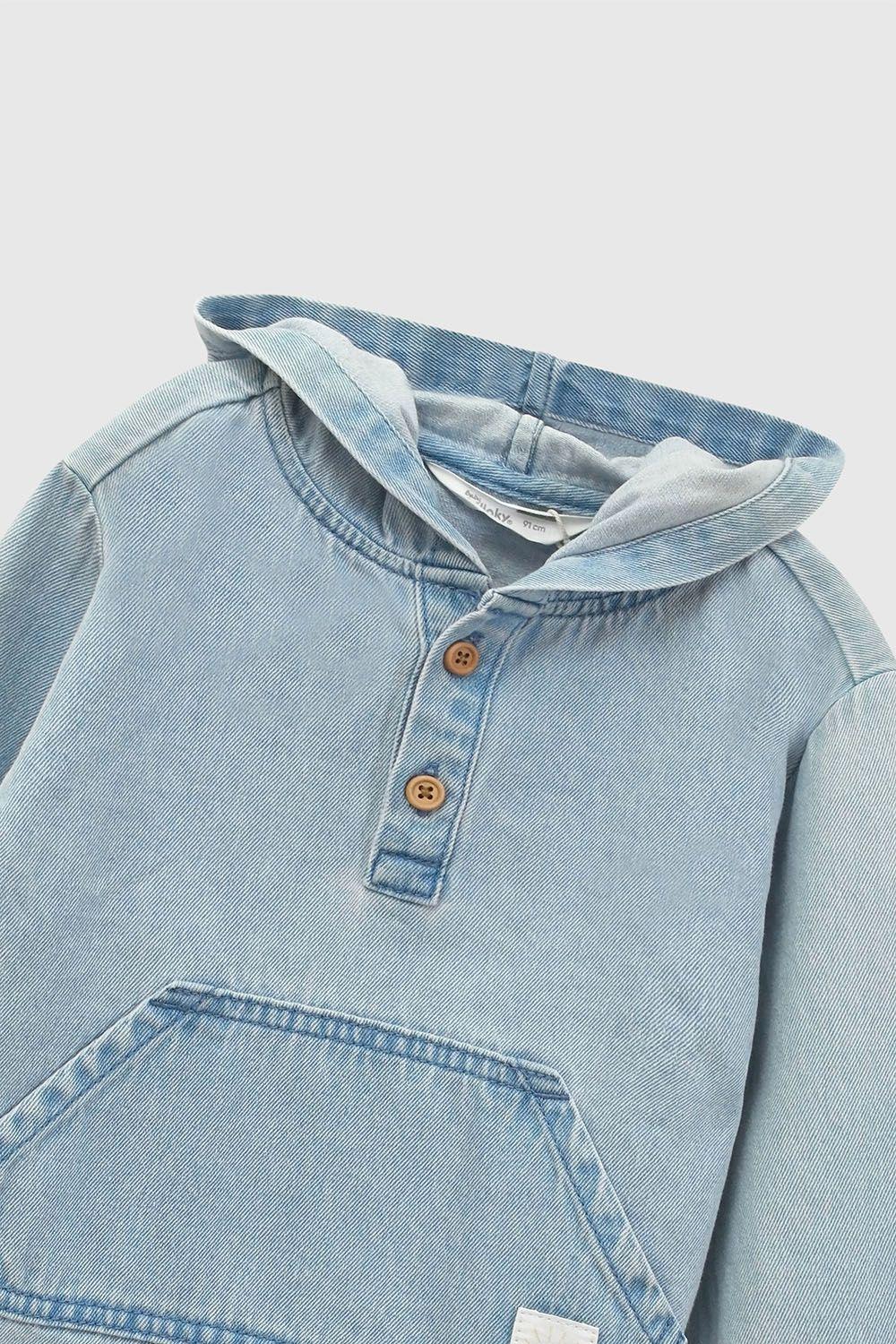 Sobrecamisa Celeste Niño Colloky-2