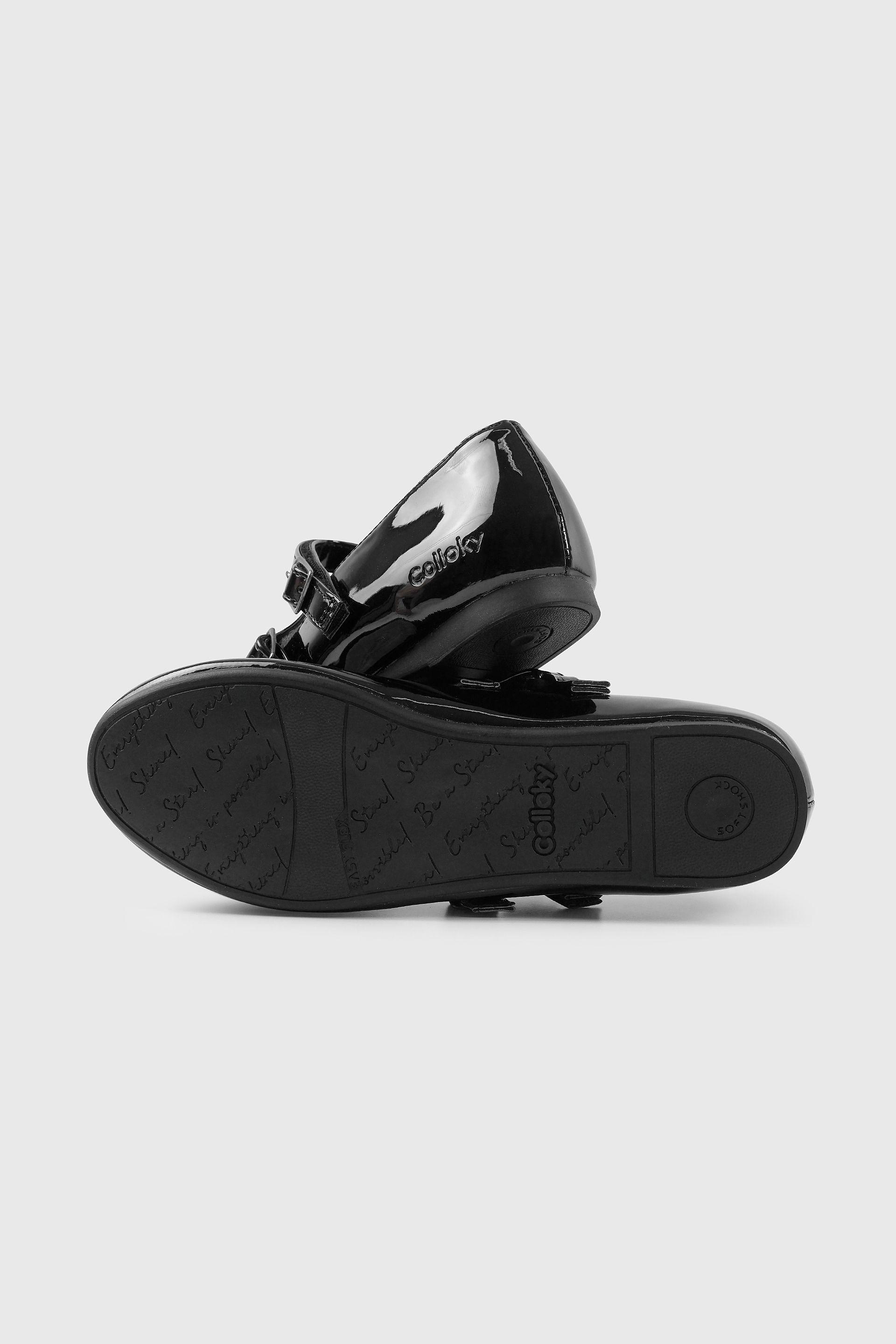 Ballerinas negras para niñas, elegancia y comodidad-2