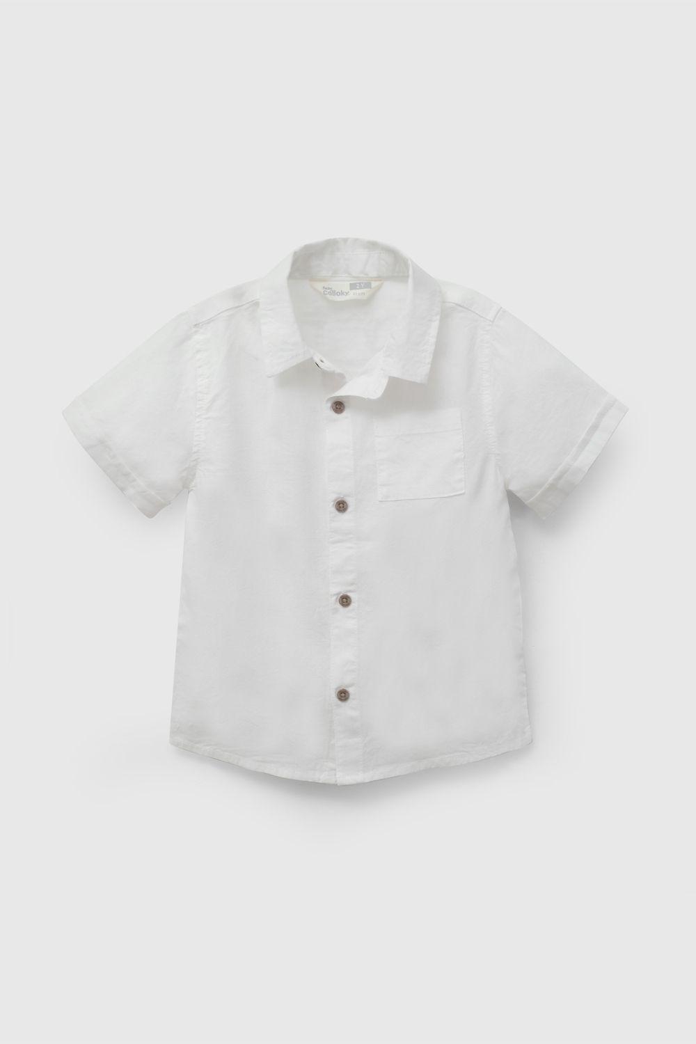 Camisa Niño Blanco 58133 Colloky-0