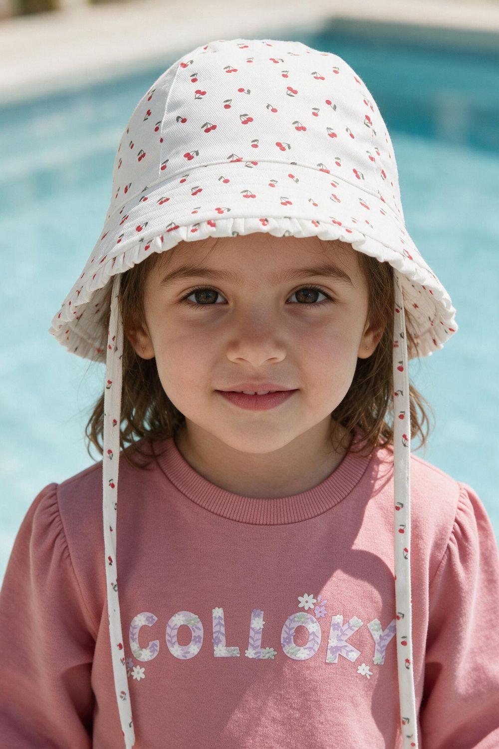 Sombrero algodón niña multicolor 3/6M - 12/24M-1