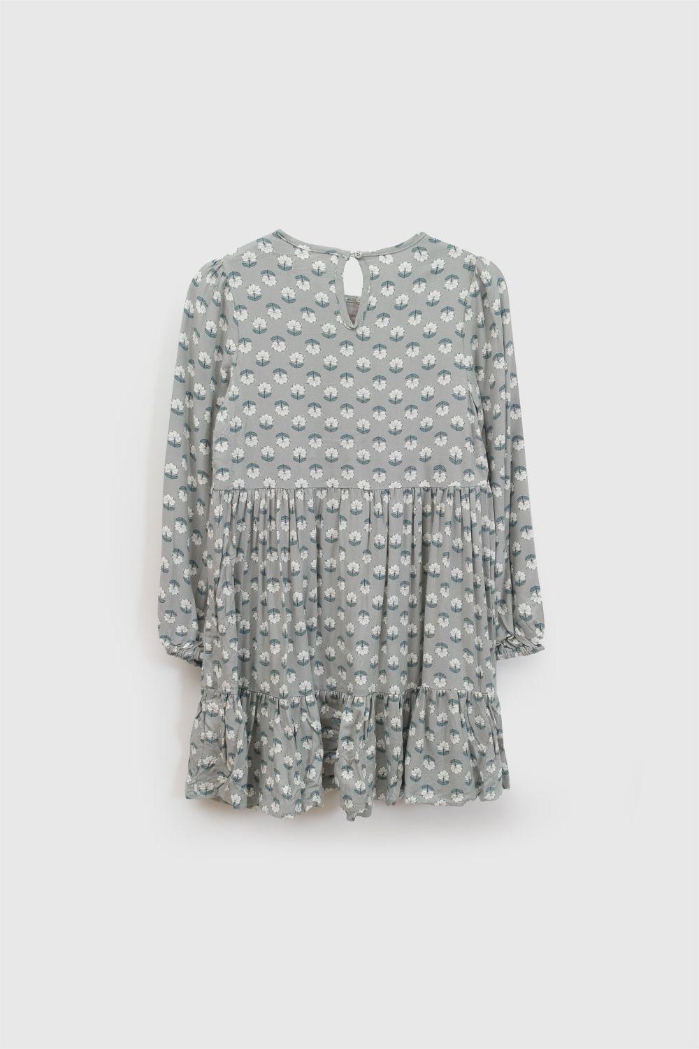 Vestido Niña Verde 7994 Colloky-1