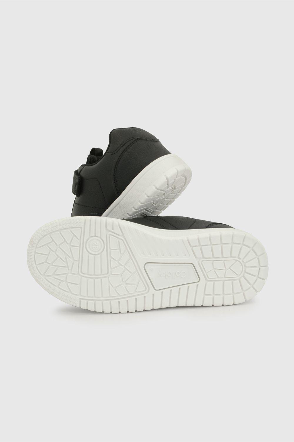 Zapatilla Ergonómico Dubbo niño negra 28-38-3