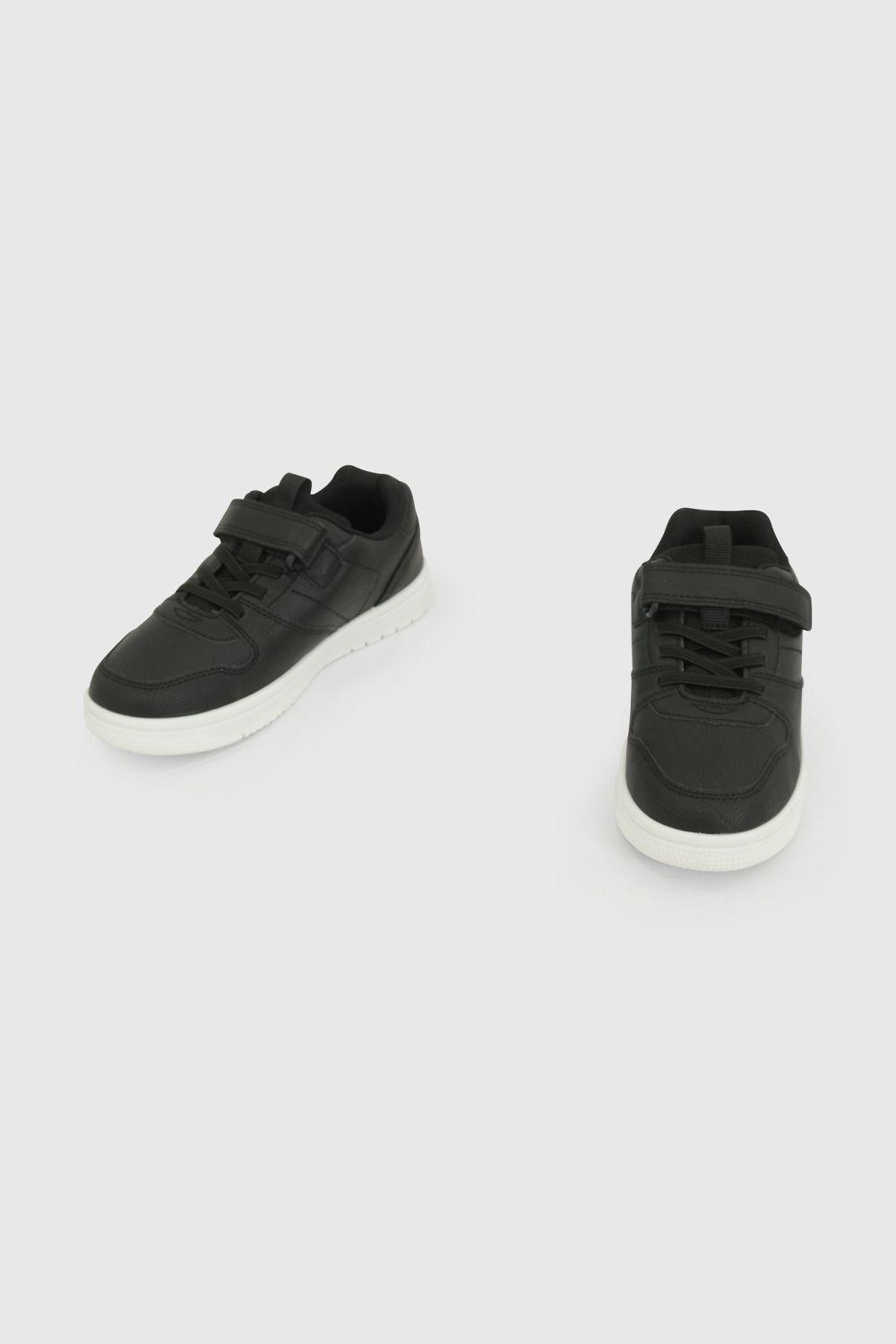 Zapatilla Ergonómico Dubbo niño negra 28-38-4
