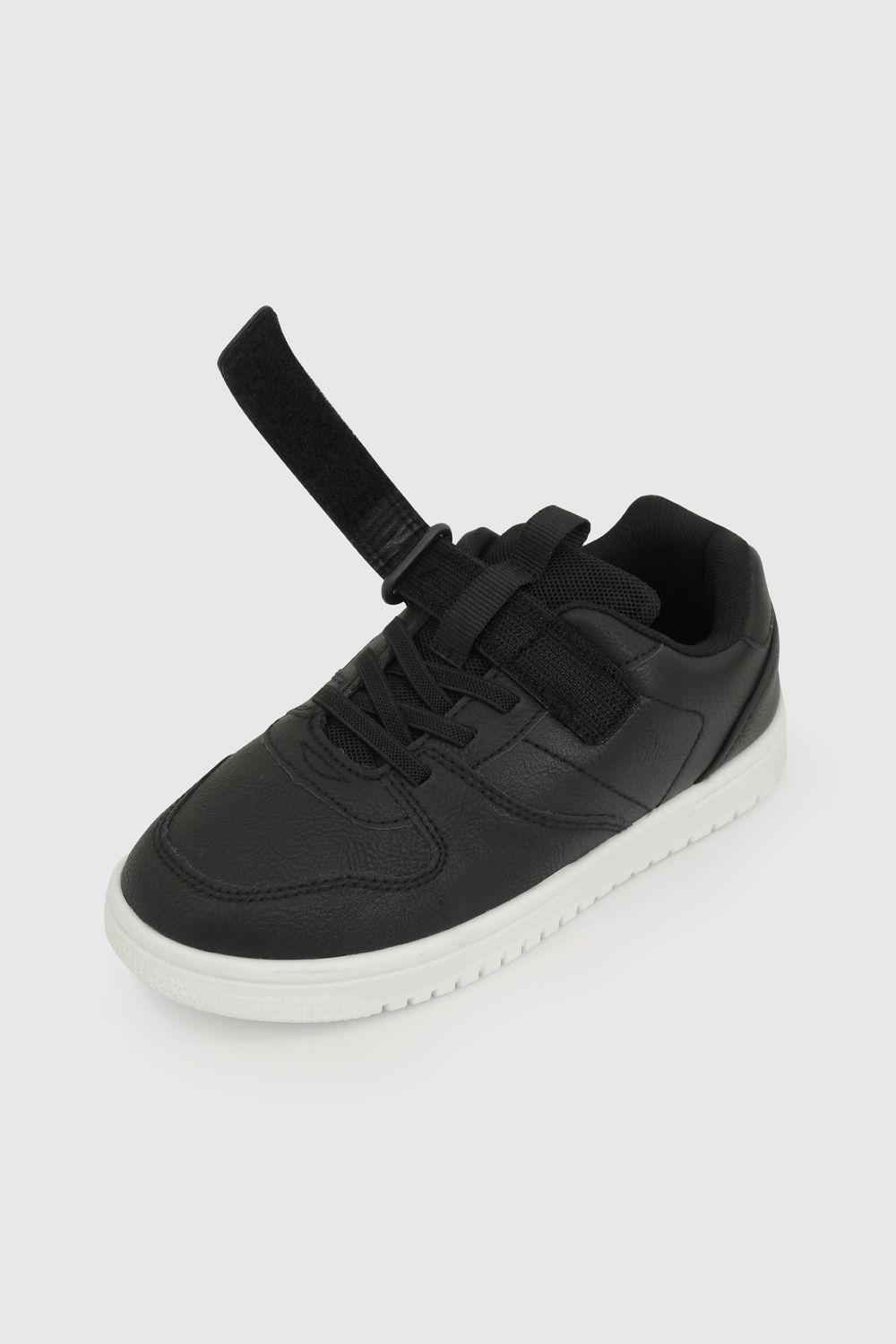 Zapatilla Ergonómico Dubbo niño negra 28-38-6