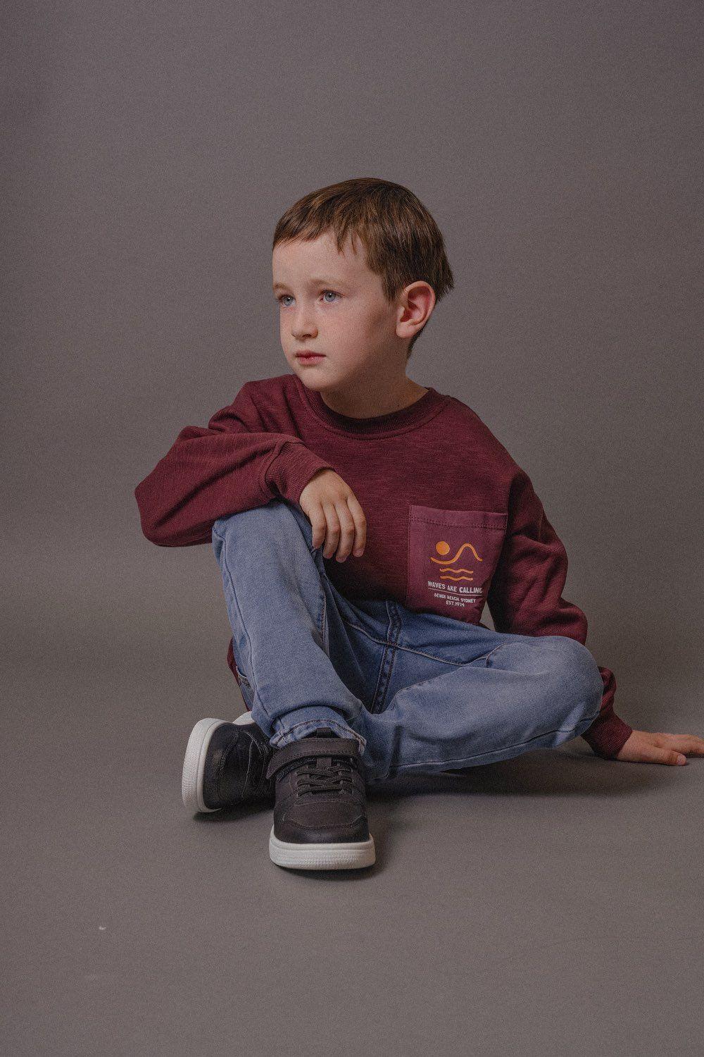 Zapatilla Negro Niño 7534 Colloky-1