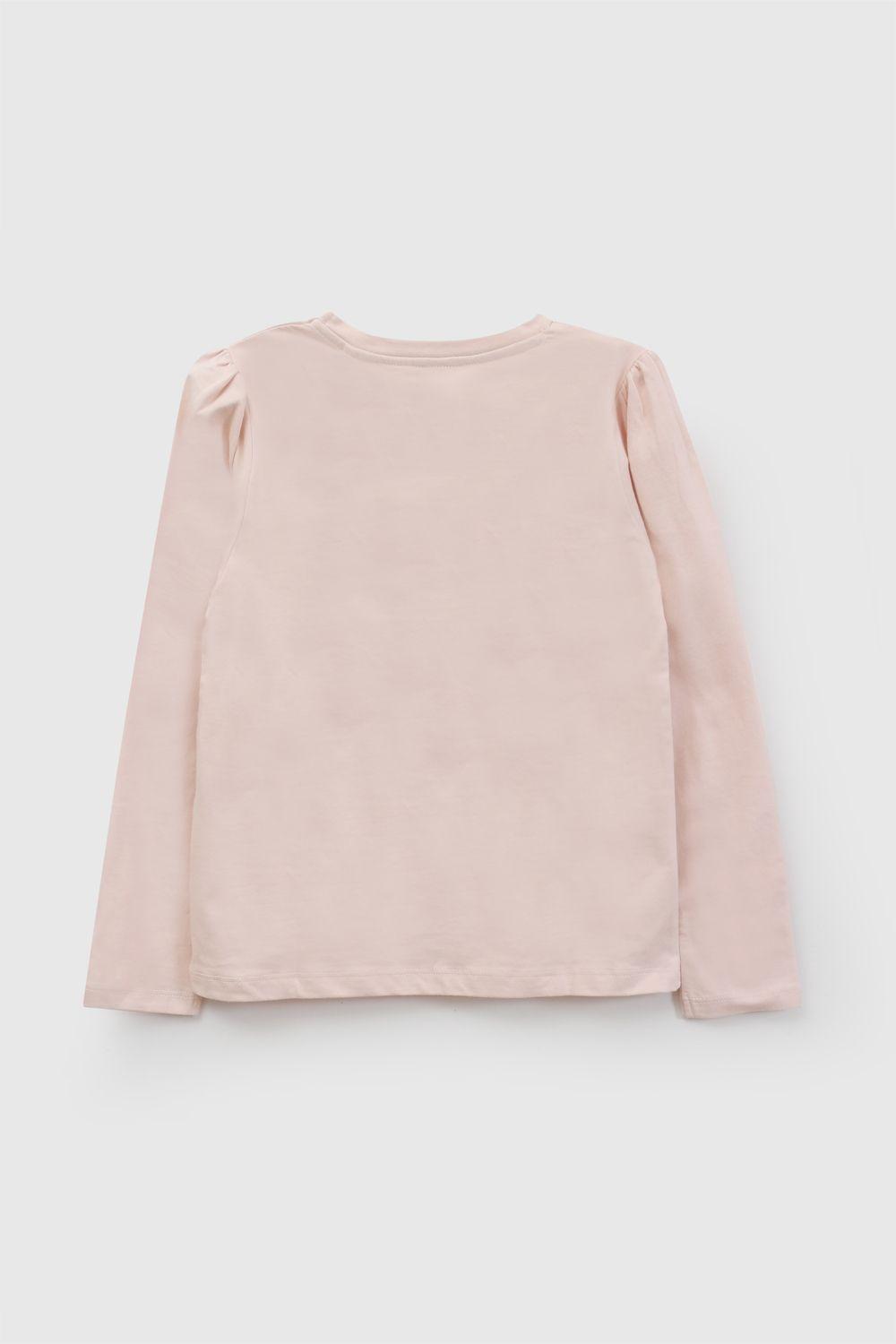 Polera Niña Rosado 7635 Colloky-1