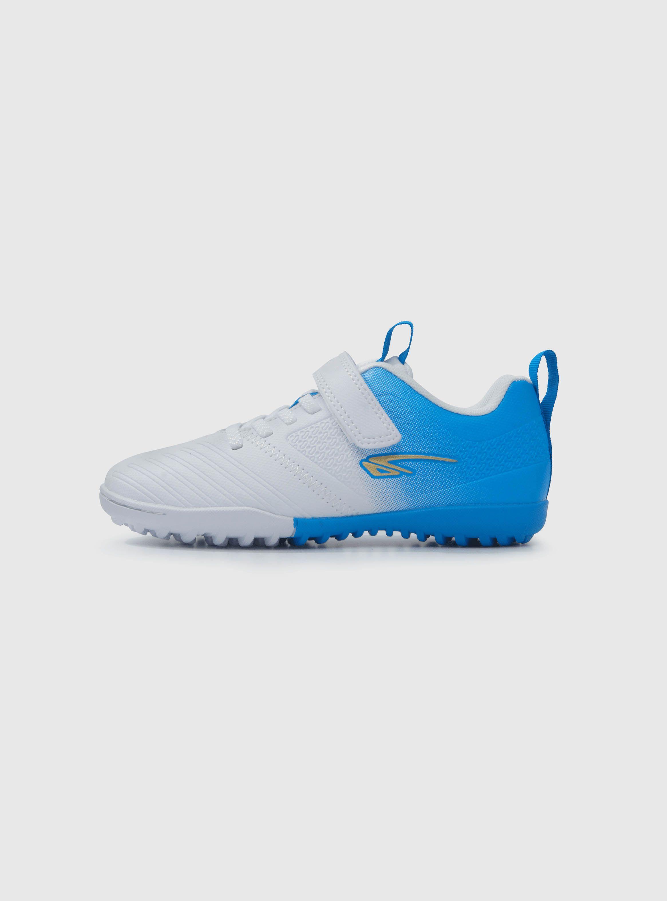 Zapatilla Baby Fútbol Unisex Blanco (28 a 38) Colloky-1