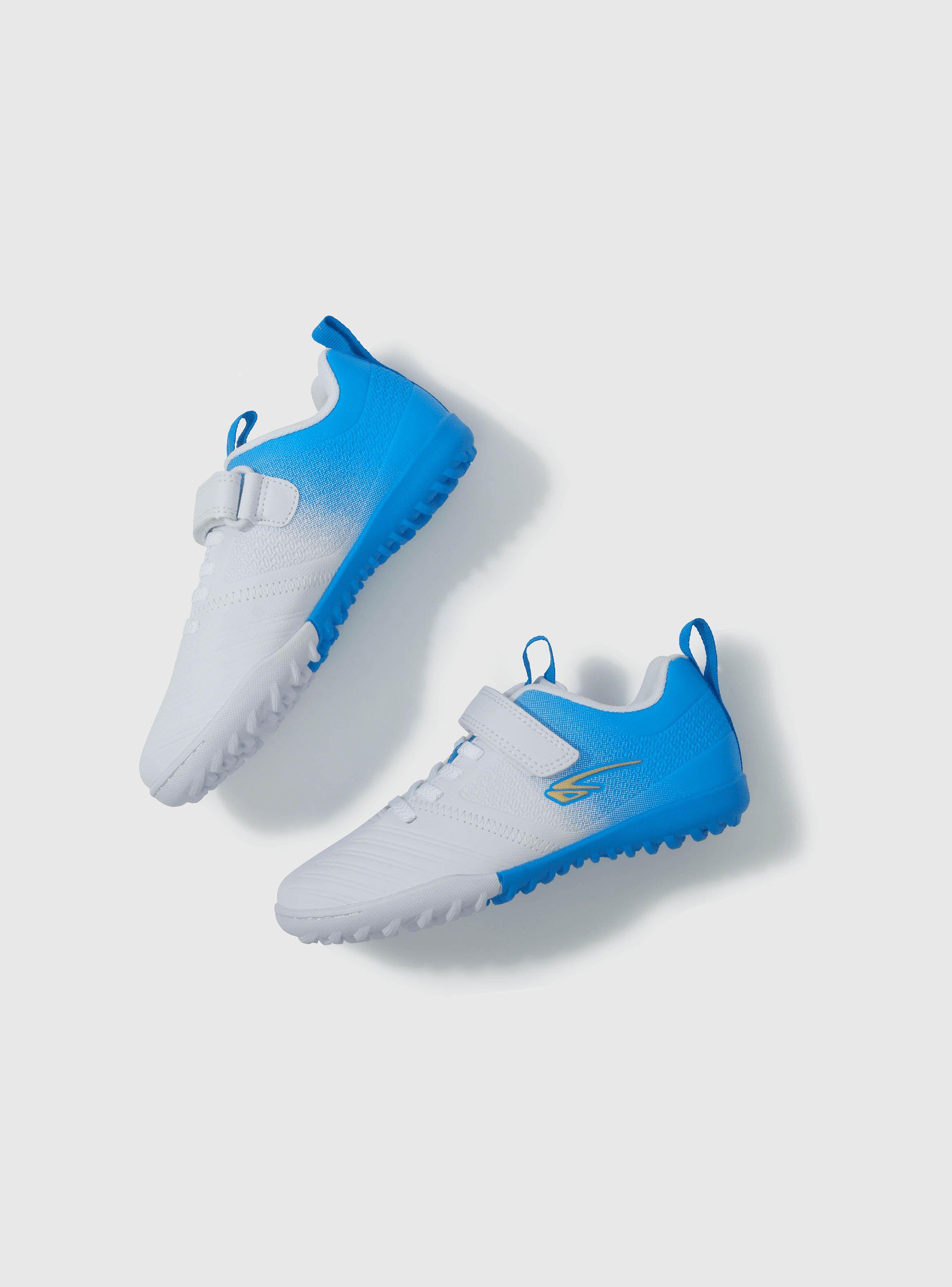 Zapatilla Baby Fútbol Unisex Blanco (28 a 38) Colloky-3