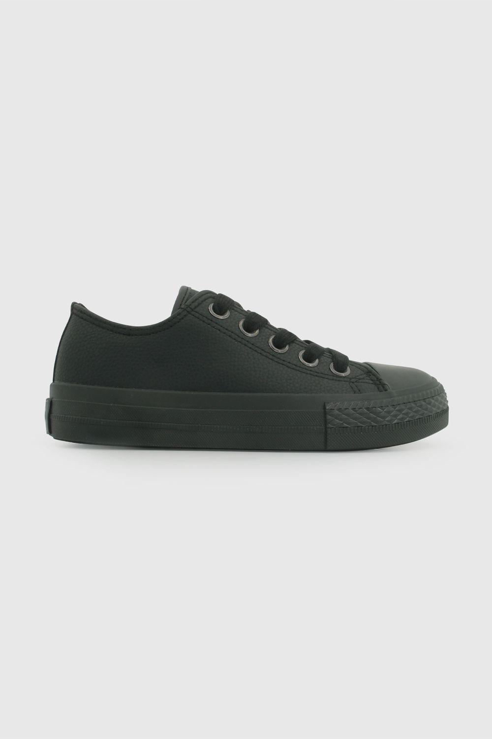 Zapatilla Escolar Negra 7284 Colloky-2
