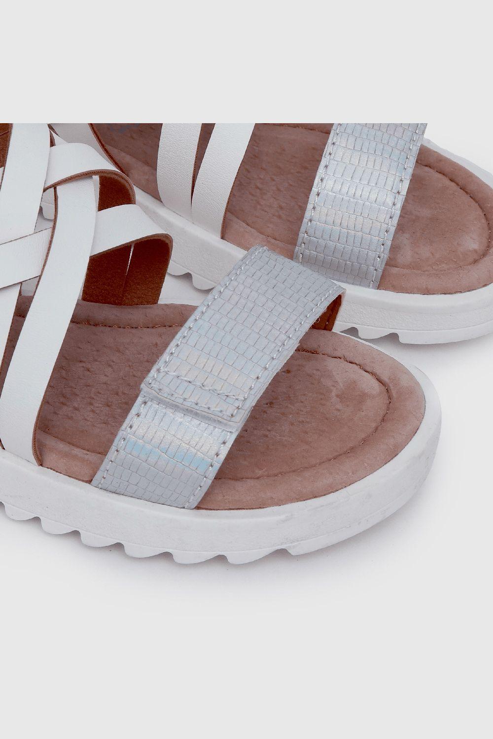 Sandalia Blanca de Niña-5